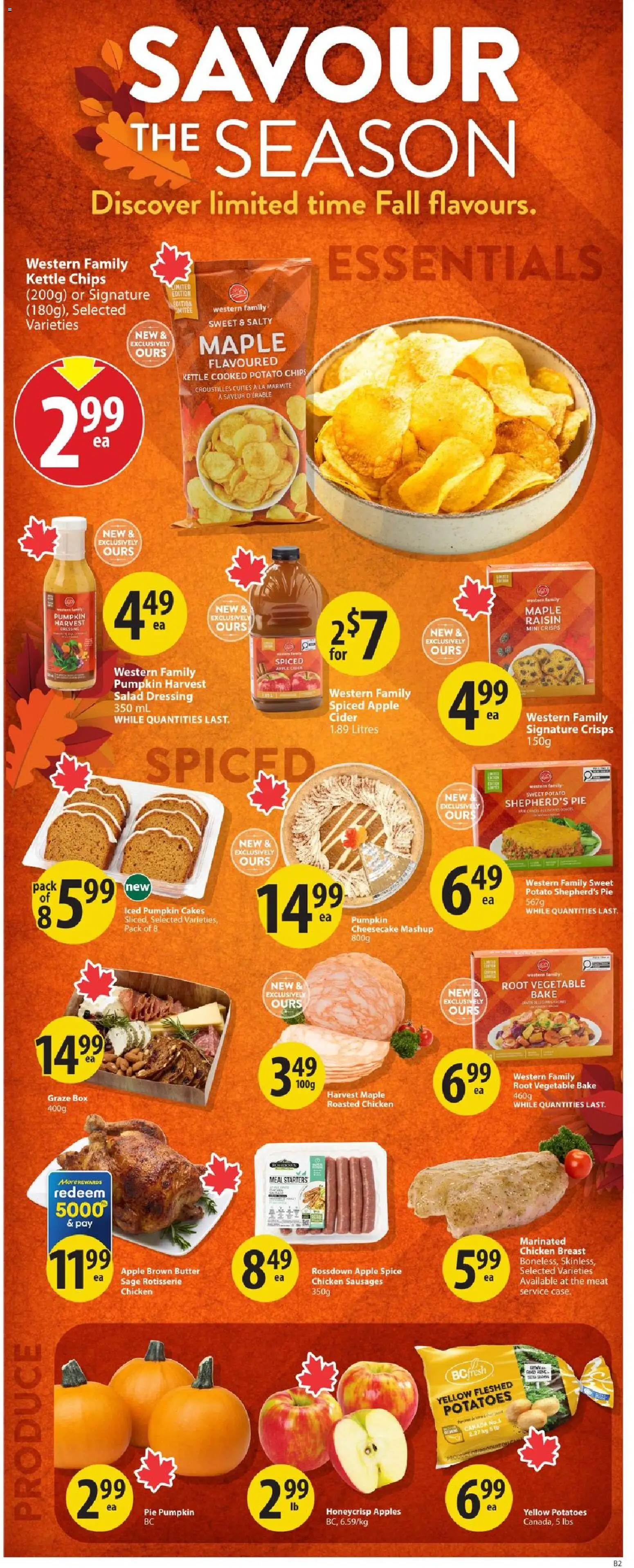 Save on foods weekly flyer / circulaire Flyer in Canada