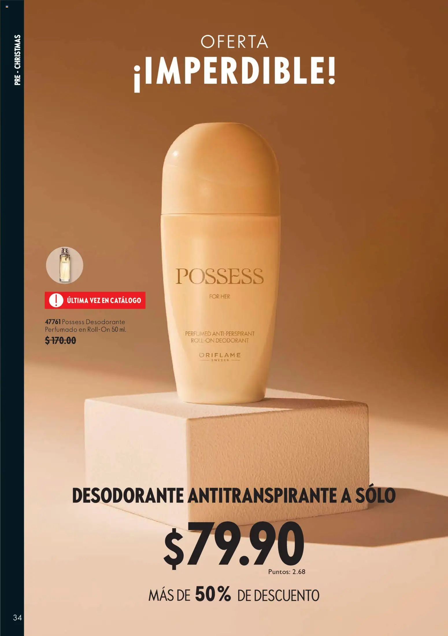 Oriflame Buen Mes Folleto in México