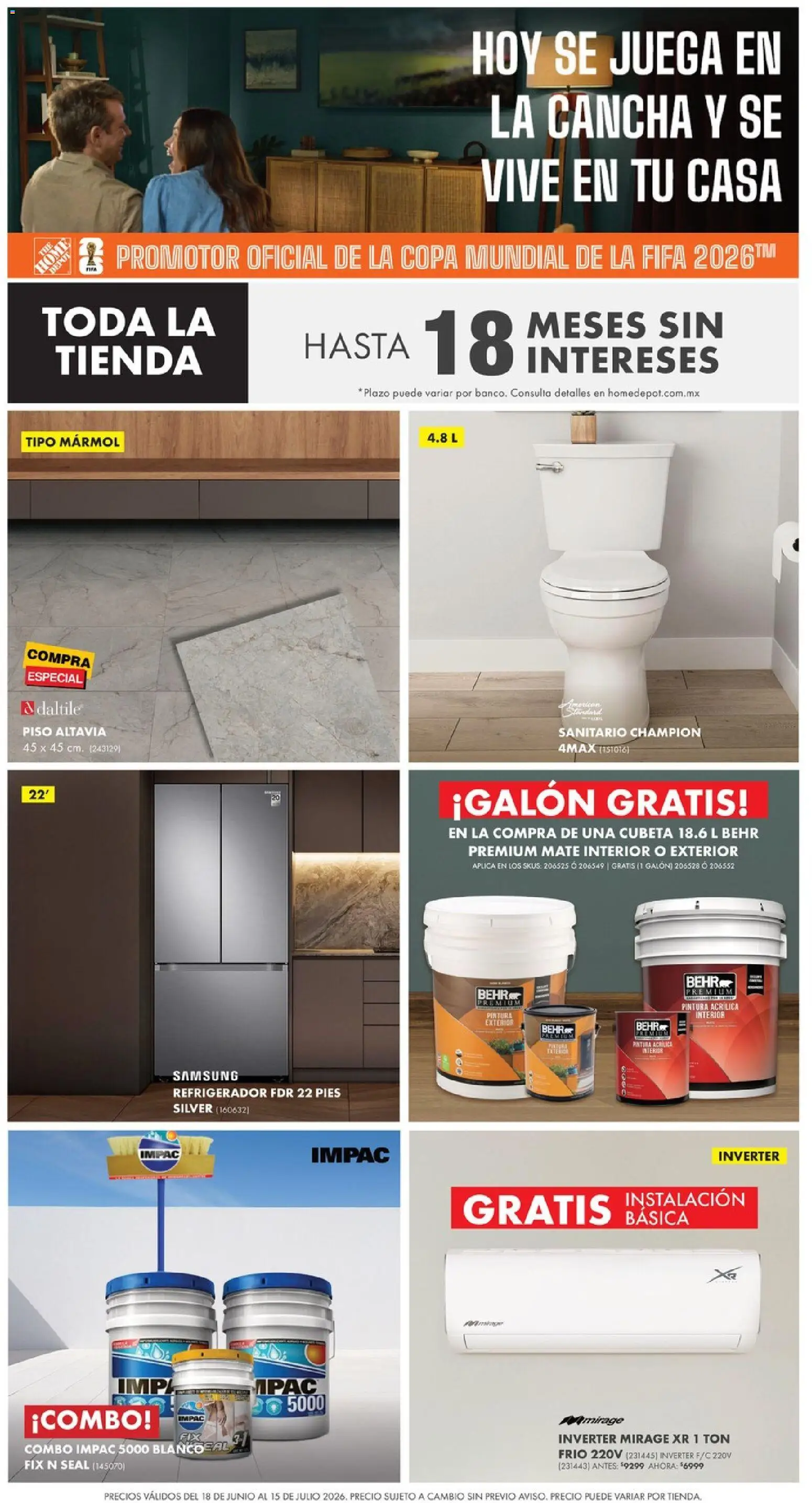 ¡El último » catálogo de Home Depot para Julio « está aquí! Descubre las SUPER OFERTAS. | México