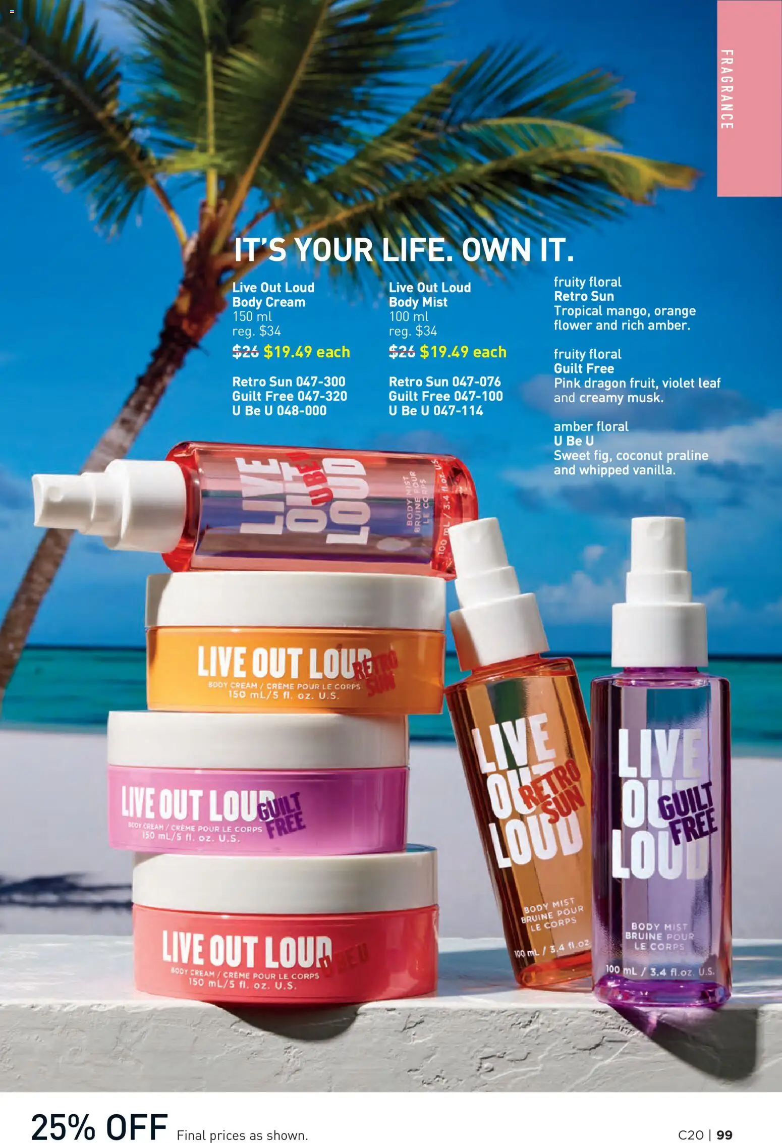 Avon - Brochure Campaign Flyer in Canada