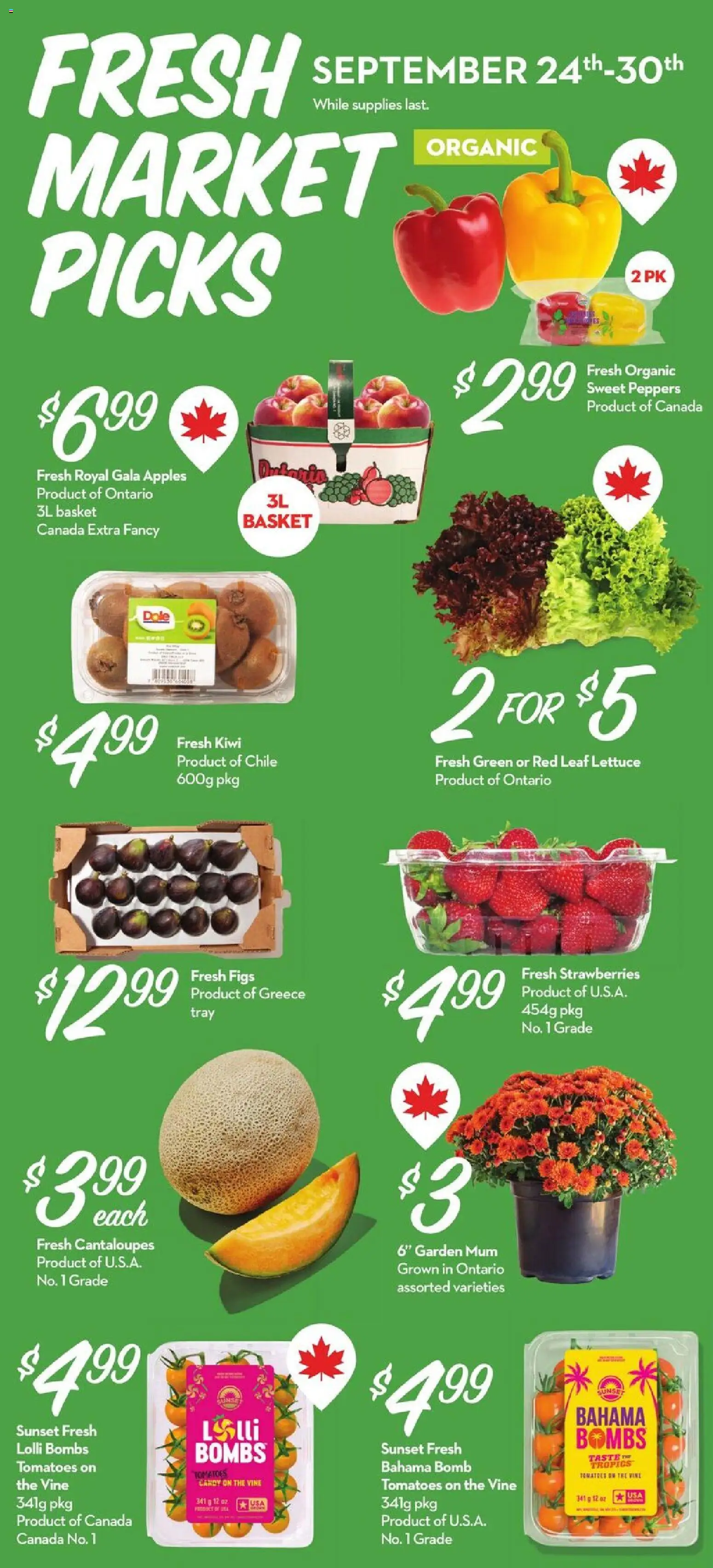 Longo`s weekly flyer / circulaire Flyer in Canada