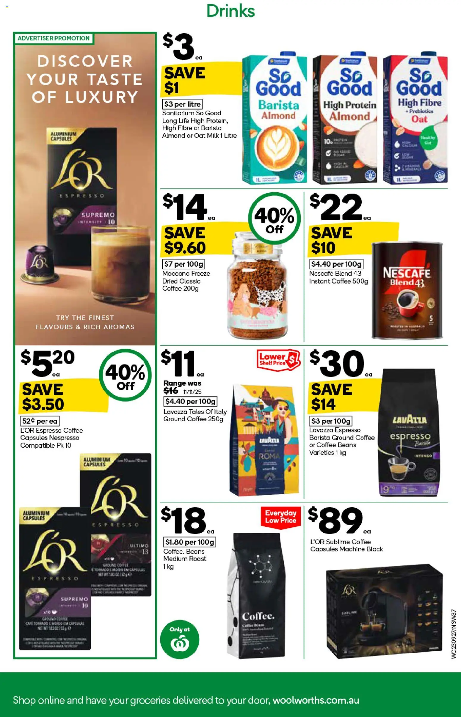 Woolworths catalogue Catalogue in Australia