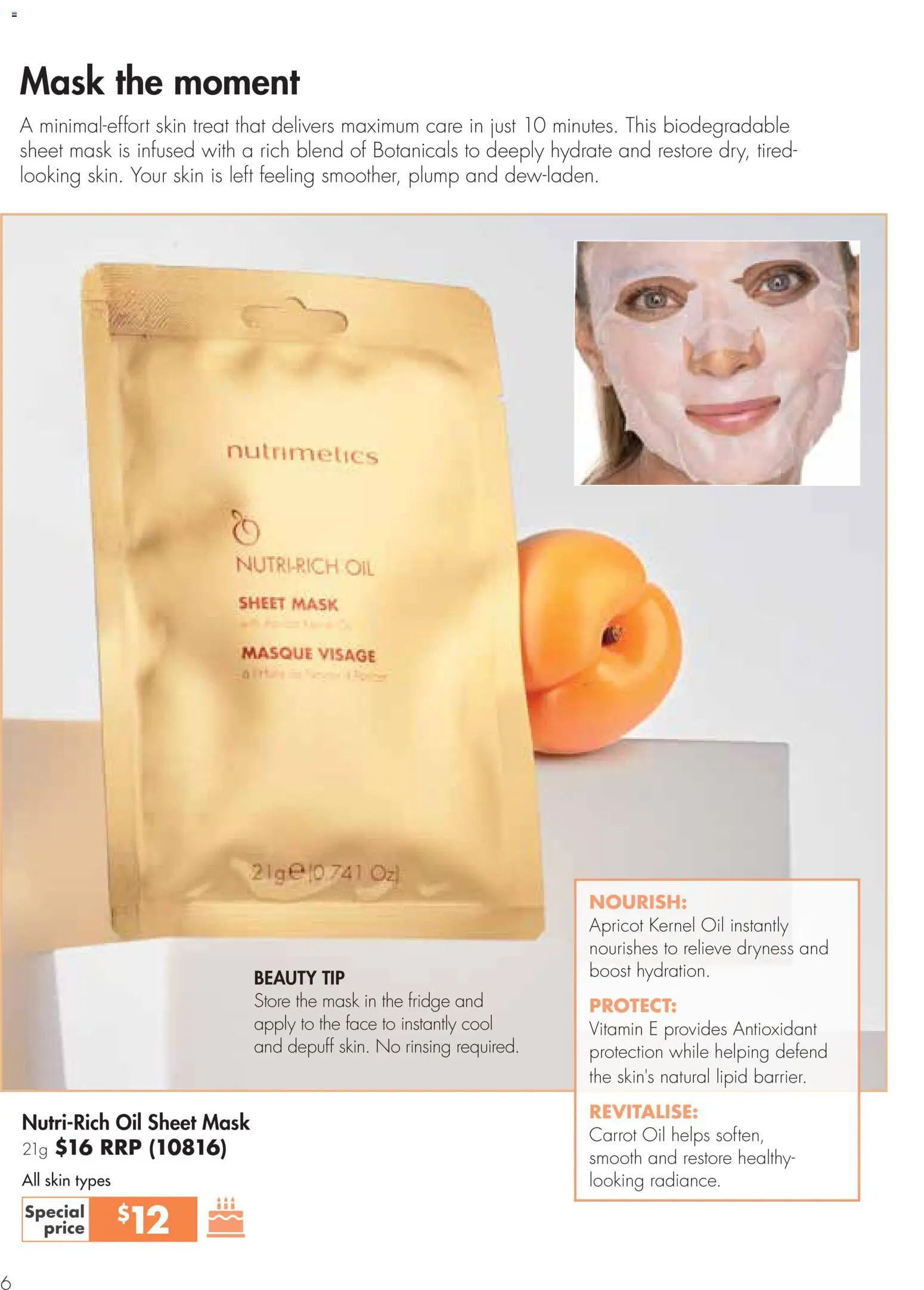 Nutrimetics 58 Years of Nutri-Glow Catalogue in Australia