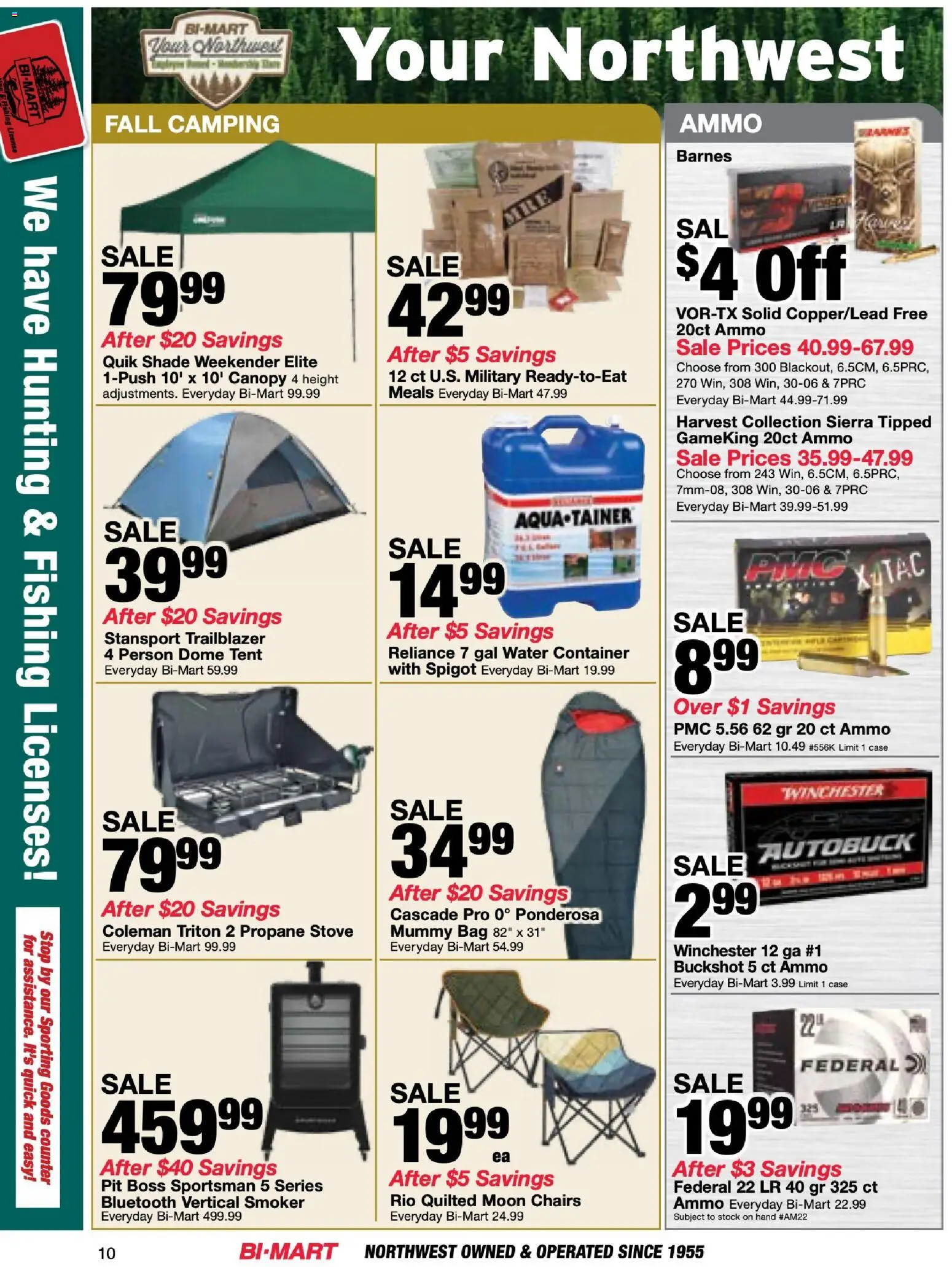 Bi-Mart Memberships Savings Book Weekly Ad in United States