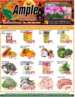 Ample-food-market Ample Food Market weekly flyer / circulaire