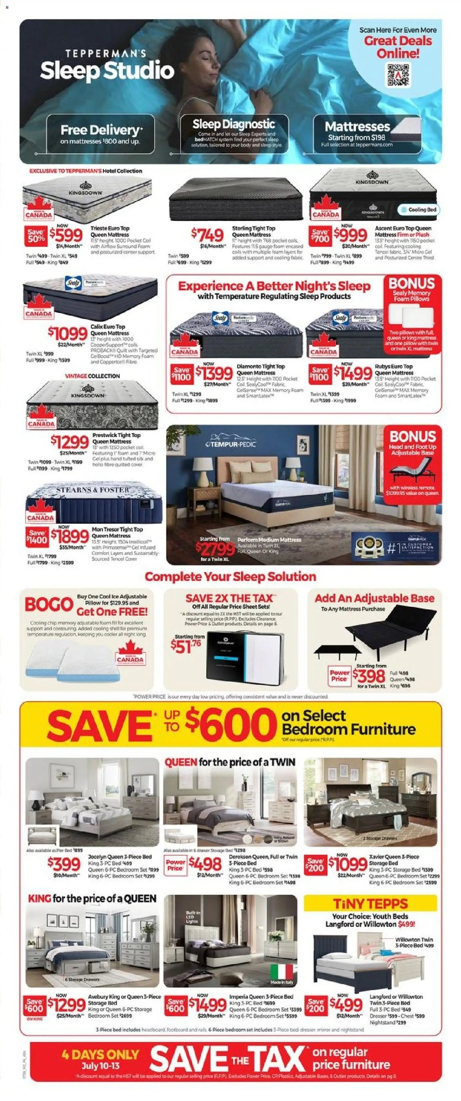 Tepperman's Flyer from Jul 10, 2026 - Unlock Huge Savings | Canada