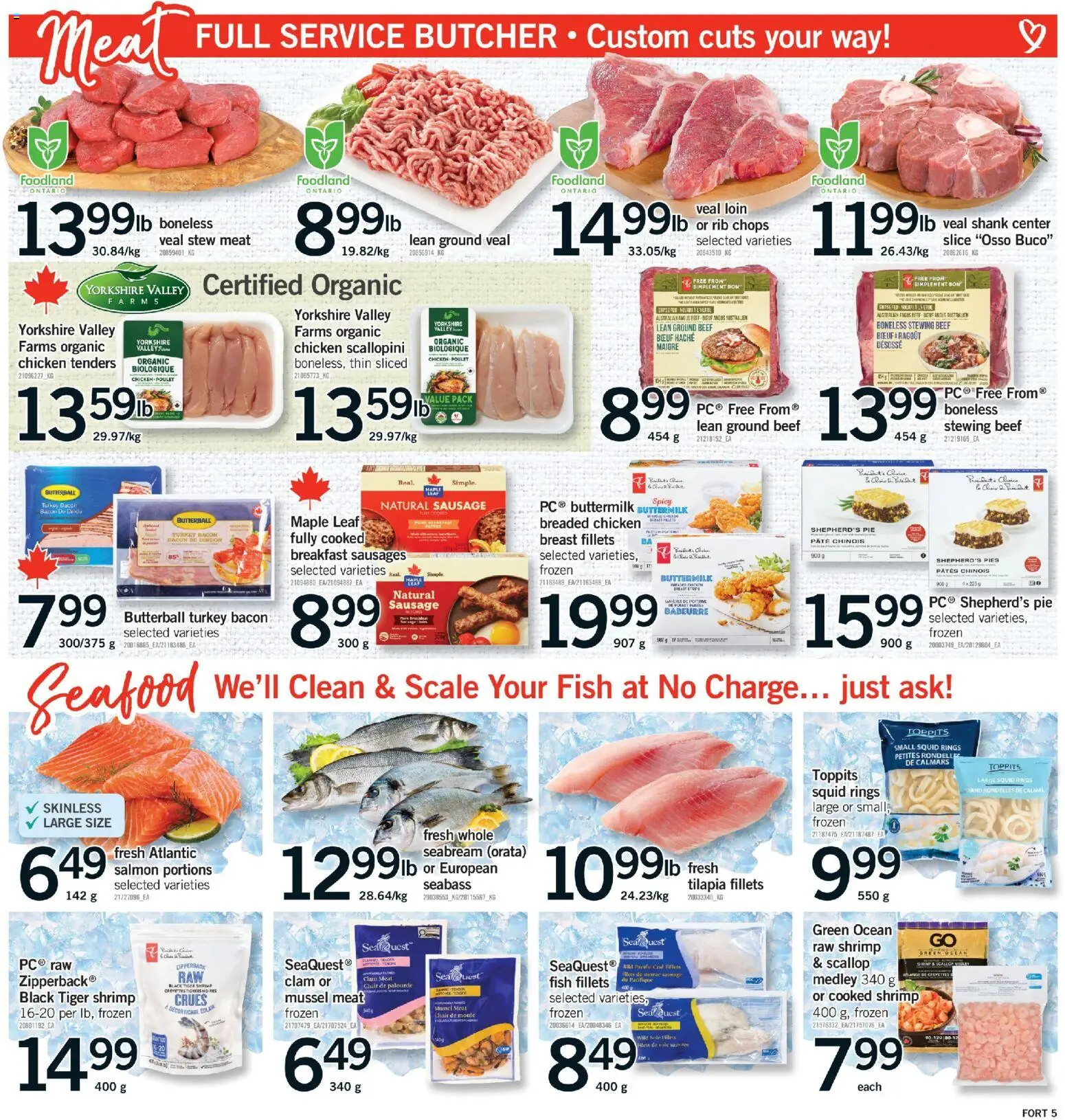 Fortinos weekly flyer / circulaire Flyer in Canada