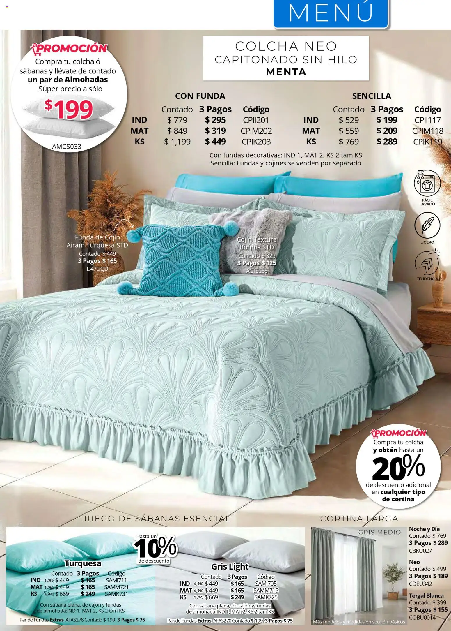 ¡El último » catálogo de Colchas Concord para Julio « está aquí! Descubre las SUPER OFERTAS. | México