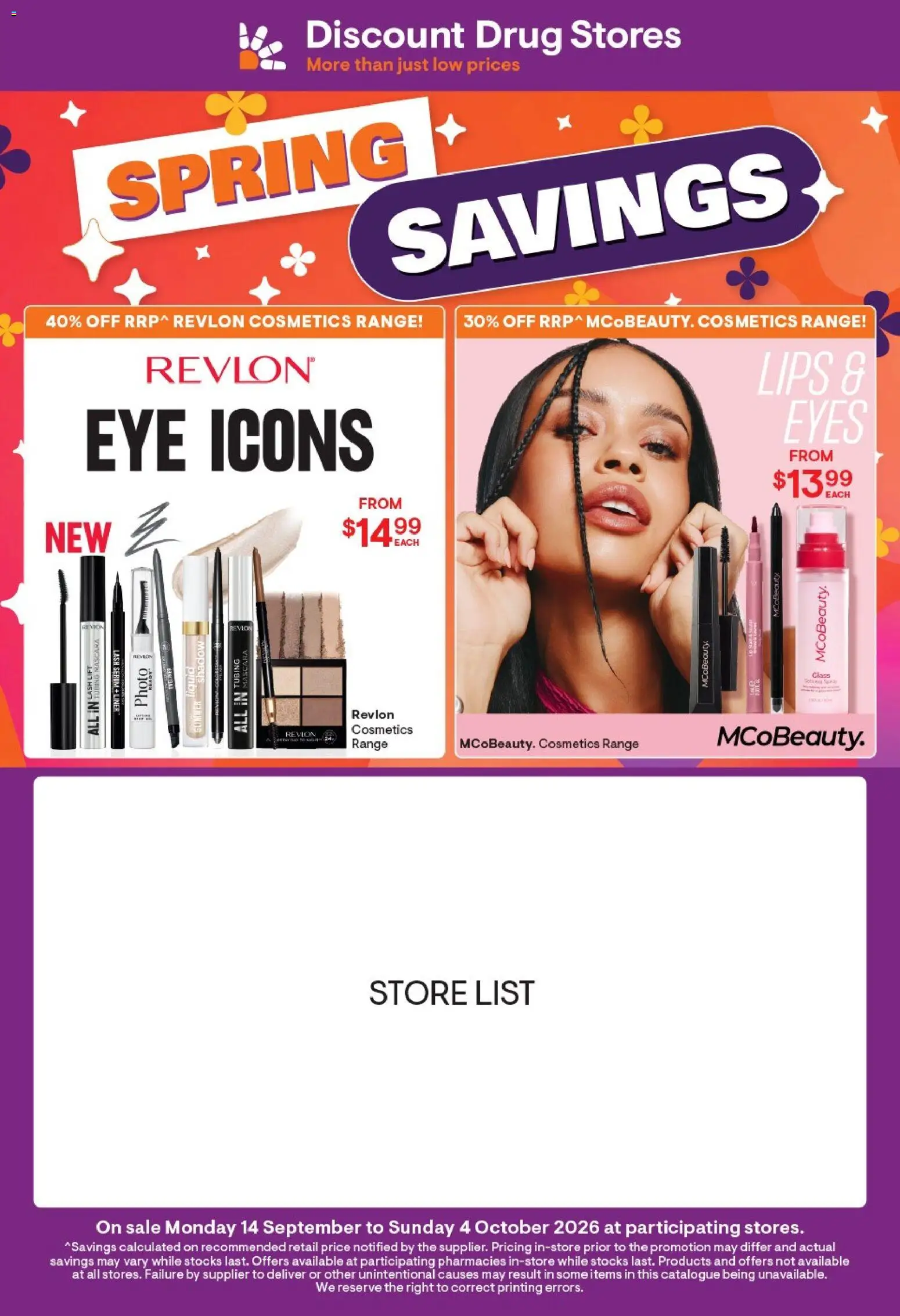 Discount Drug Stores catalogue Catalogue in Australia