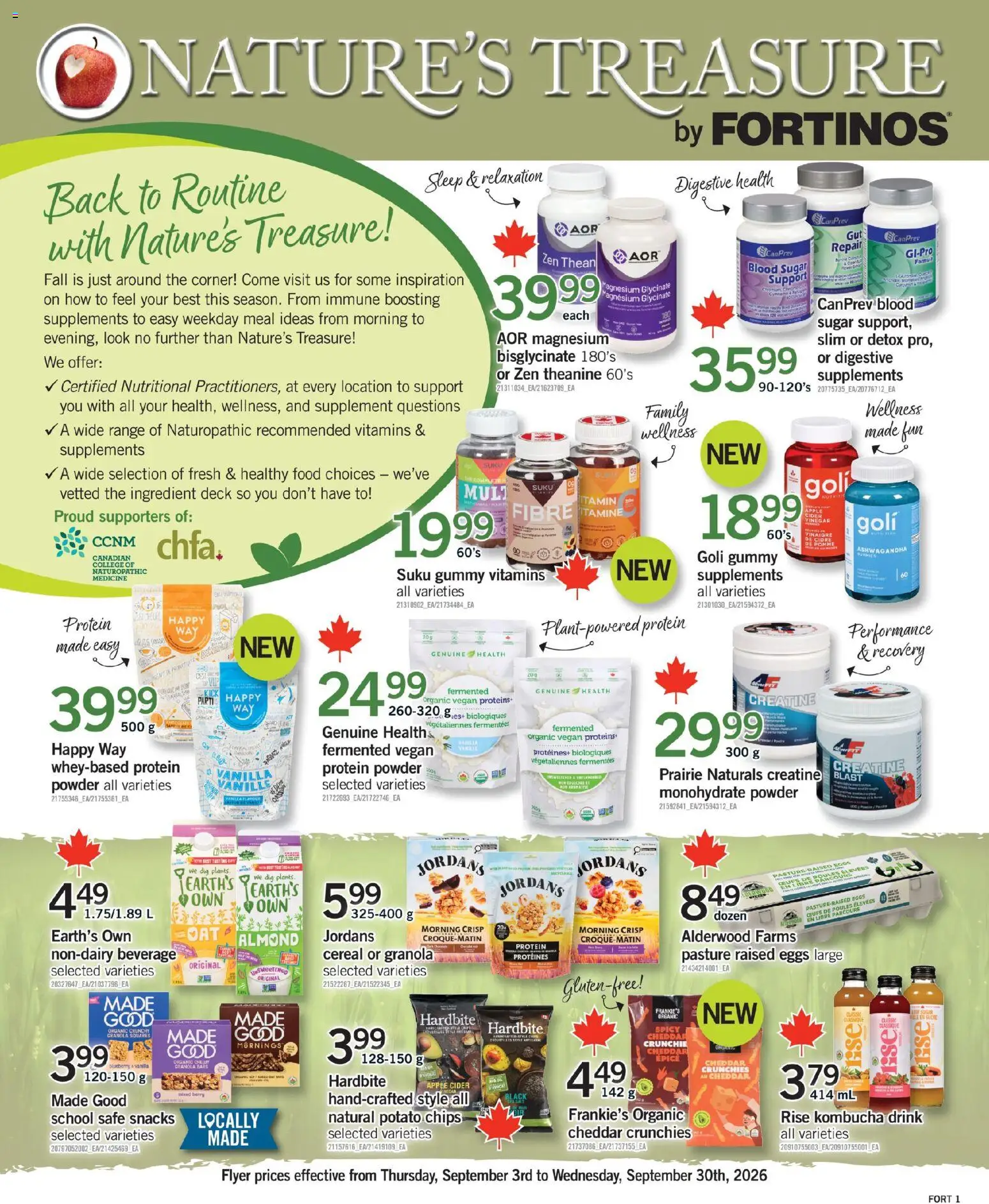 Fortinos weekly flyer / circulaire Flyer in Canada