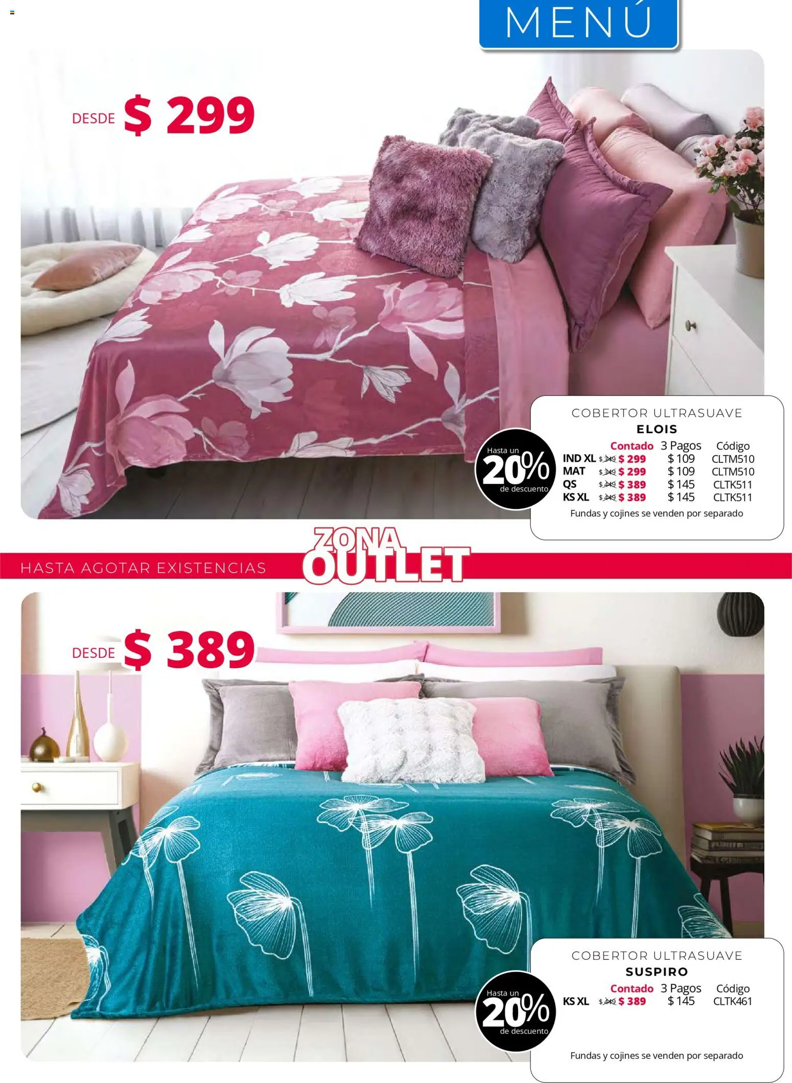¡El último » catálogo de Colchas Concord para Julio « está aquí! Descubre las SUPER OFERTAS. | México