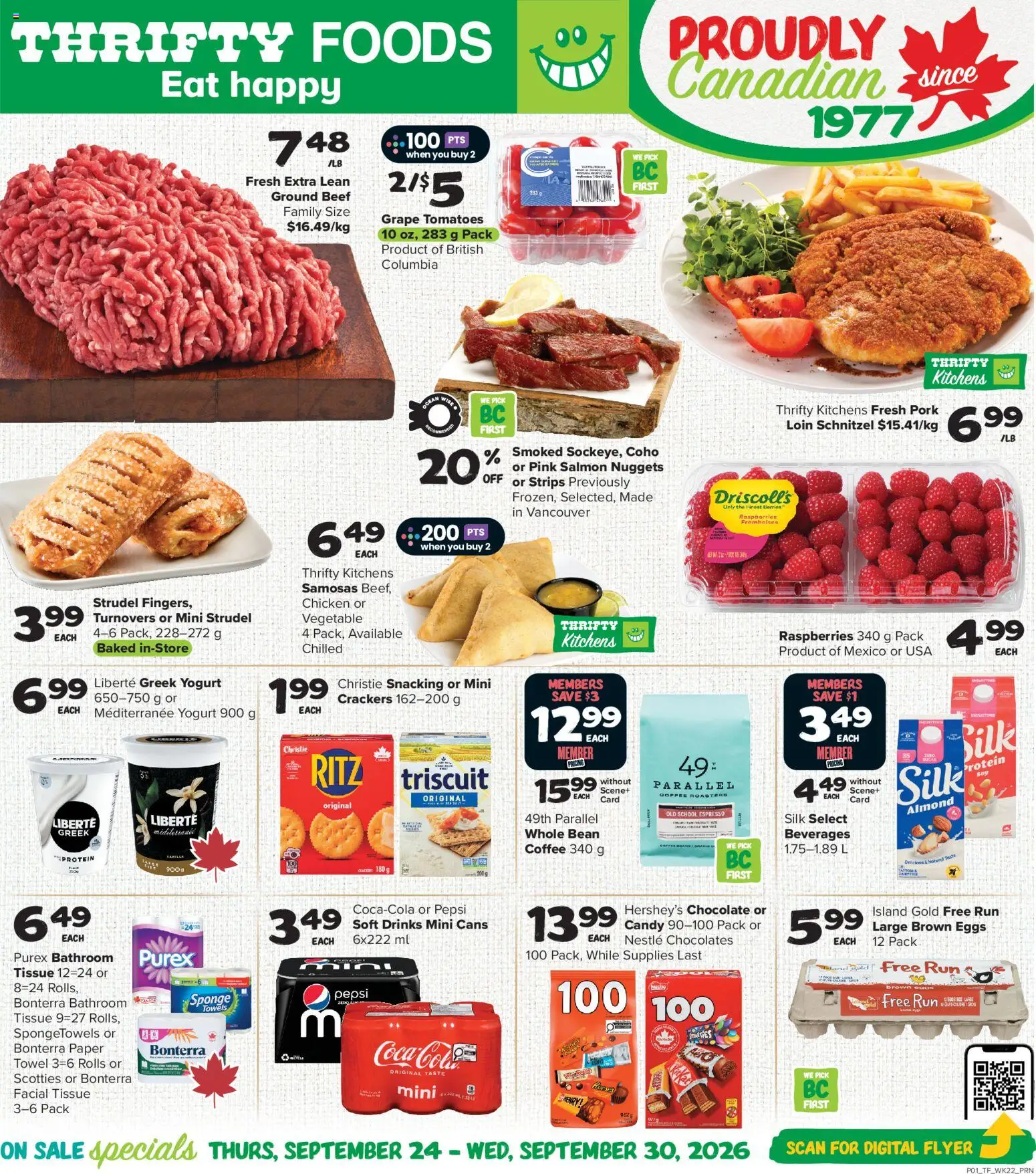 Thrifty Foods weekly flyer / circulaire Flyer in Canada