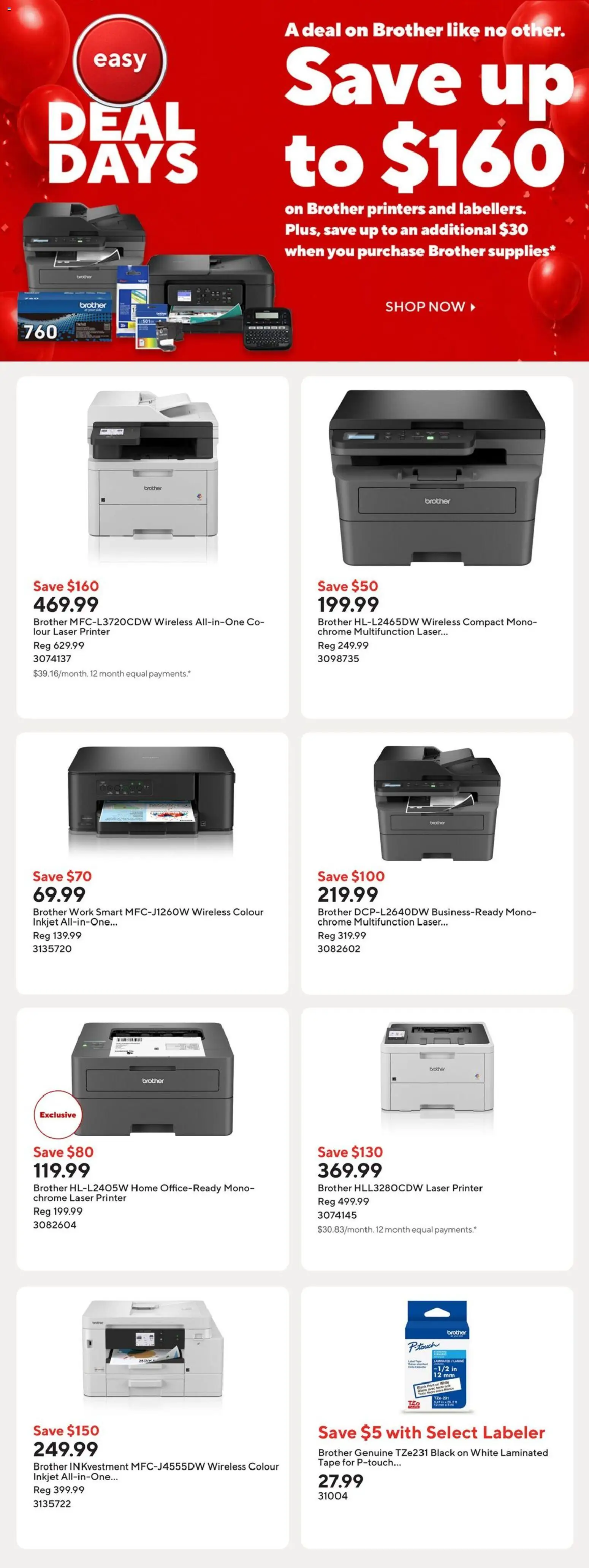 Staples weekly flyer / circulaire Flyer in Canada