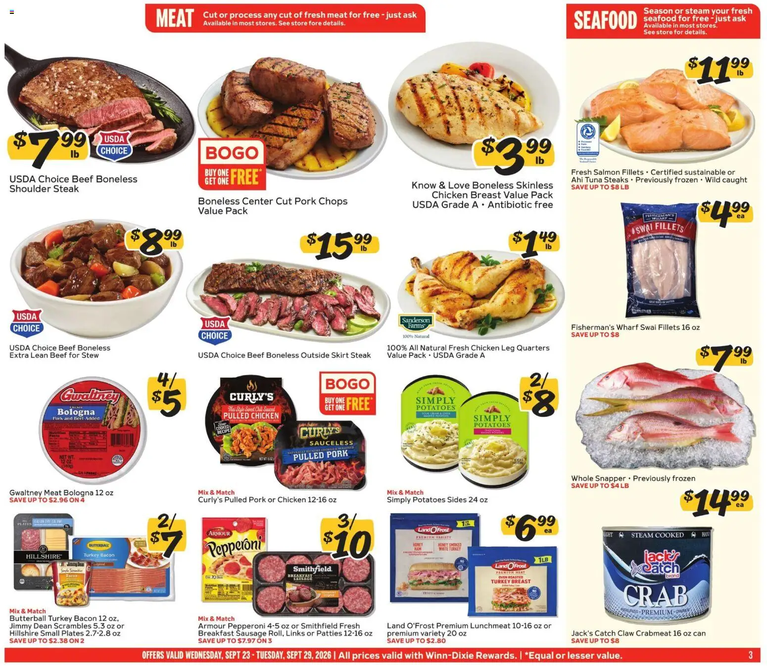 Winn Dixie Weekly Ad Weekly Ad in United States