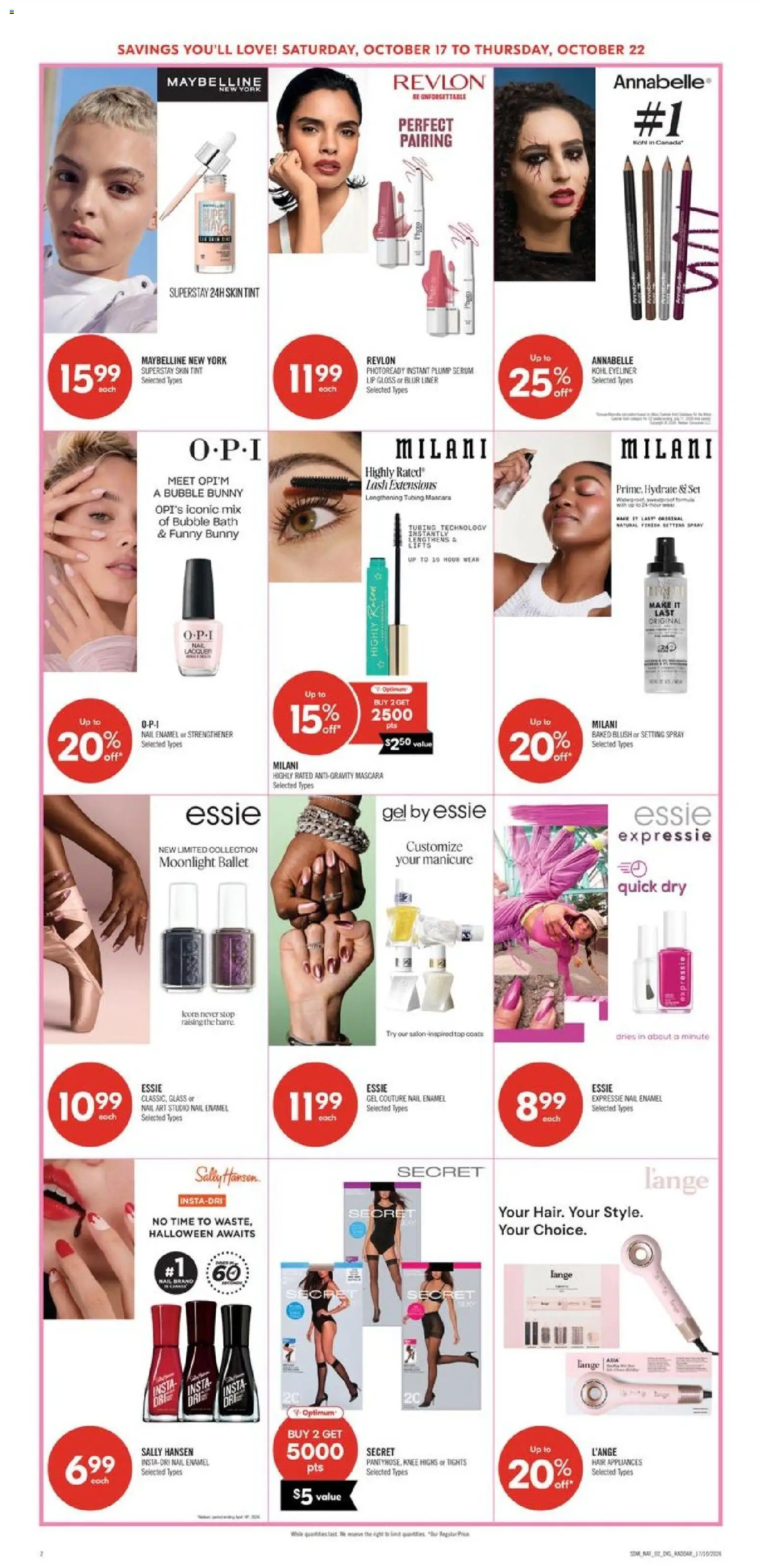 Shoppers weekly flyer / circulaire Flyer in Canada