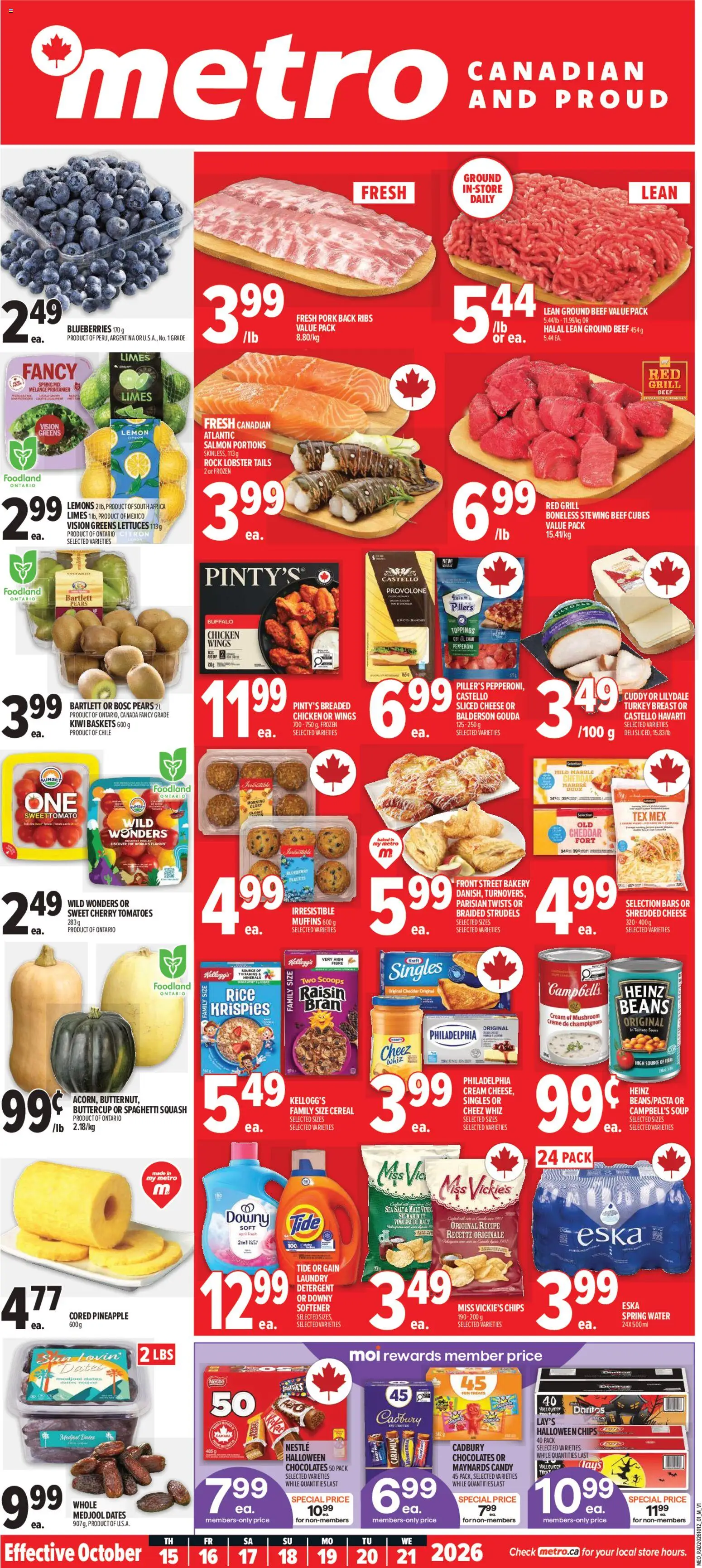 Metro weekly flyer / circulaire Flyer in Canada