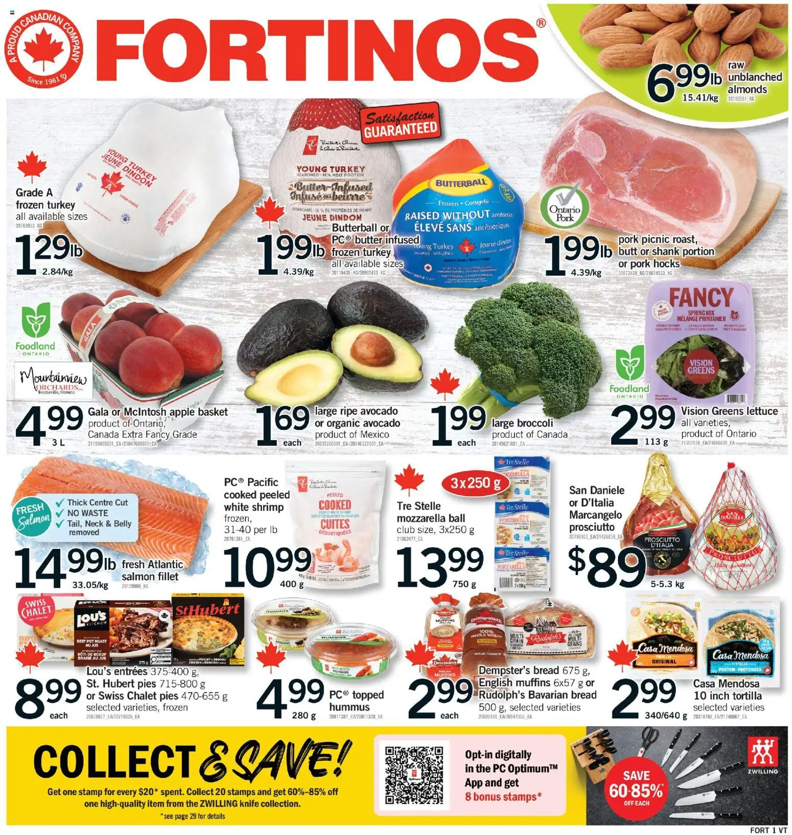 Fortinos weekly flyer / circulaire Flyer in Canada