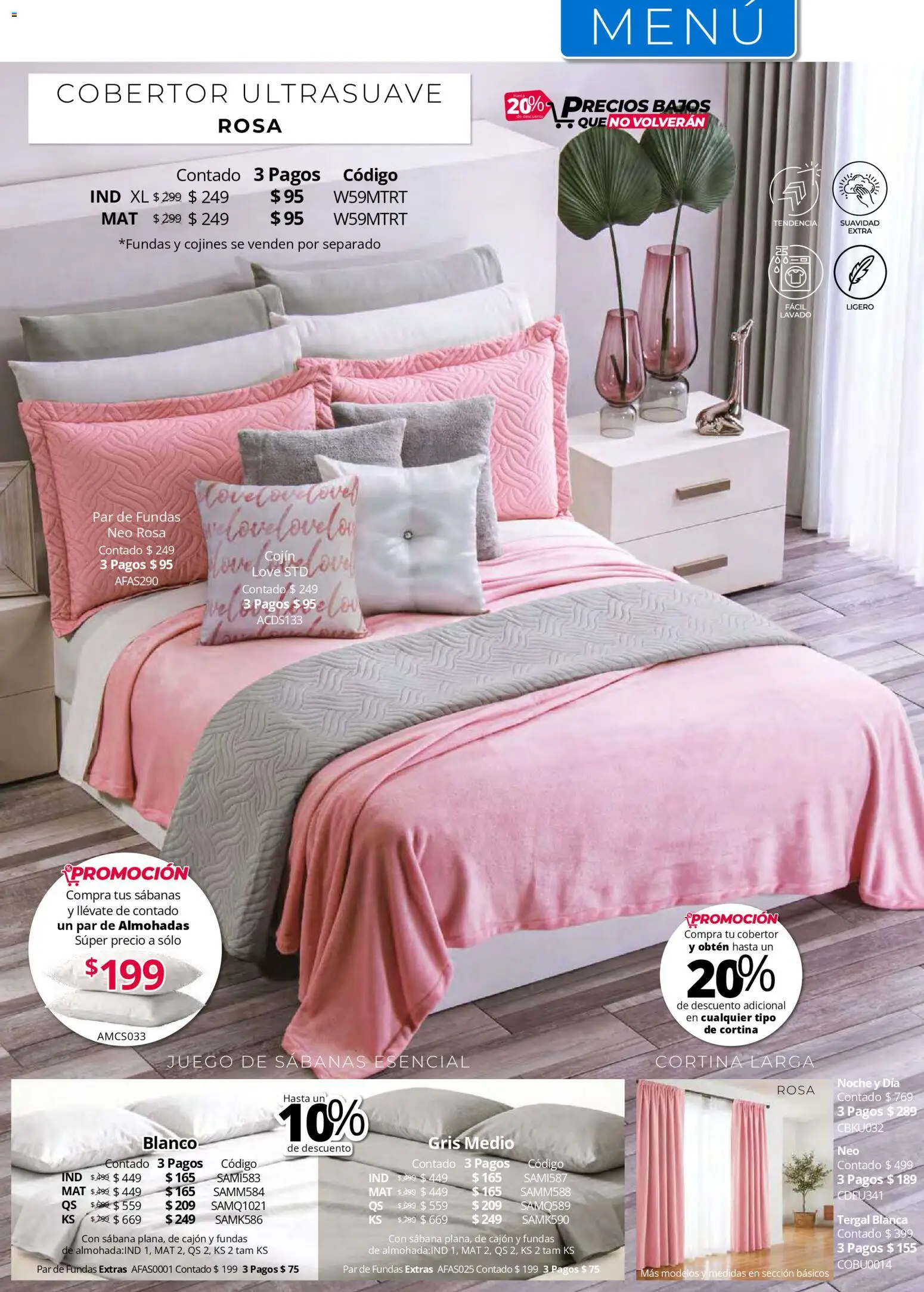 ¡El último » catálogo de Colchas Concord para Julio « está aquí! Descubre las SUPER OFERTAS. | México