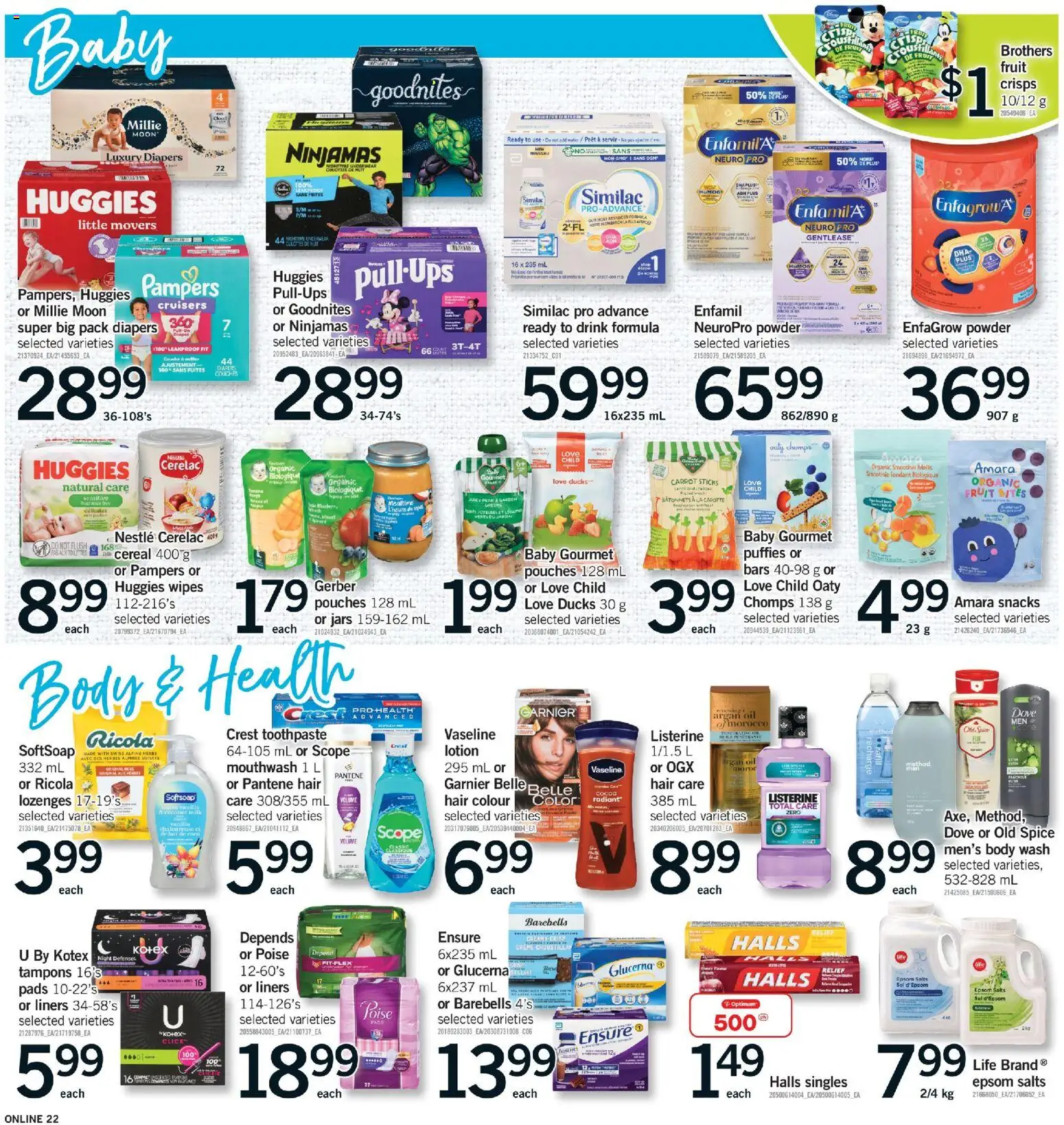Fortinos weekly flyer / circulaire Flyer in Canada