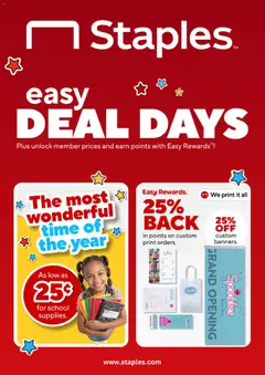Staples Staples Weekly Ad