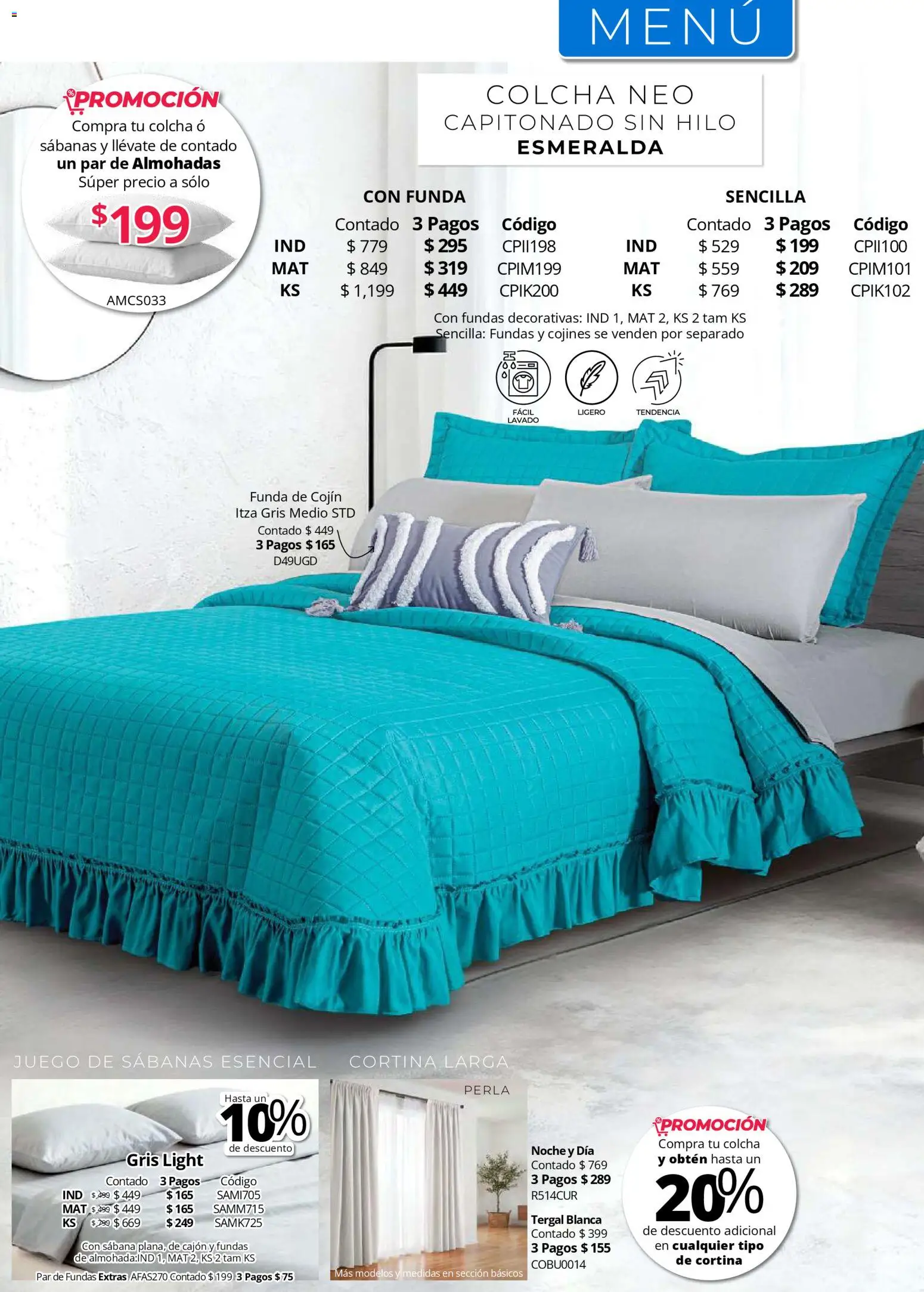 ¡El último » catálogo de Colchas Concord para Julio « está aquí! Descubre las SUPER OFERTAS. | México