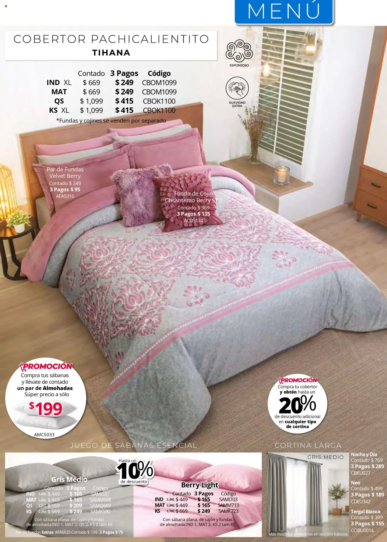 ¡El último » catálogo de Colchas Concord para Julio « está aquí! Descubre las SUPER OFERTAS. | México