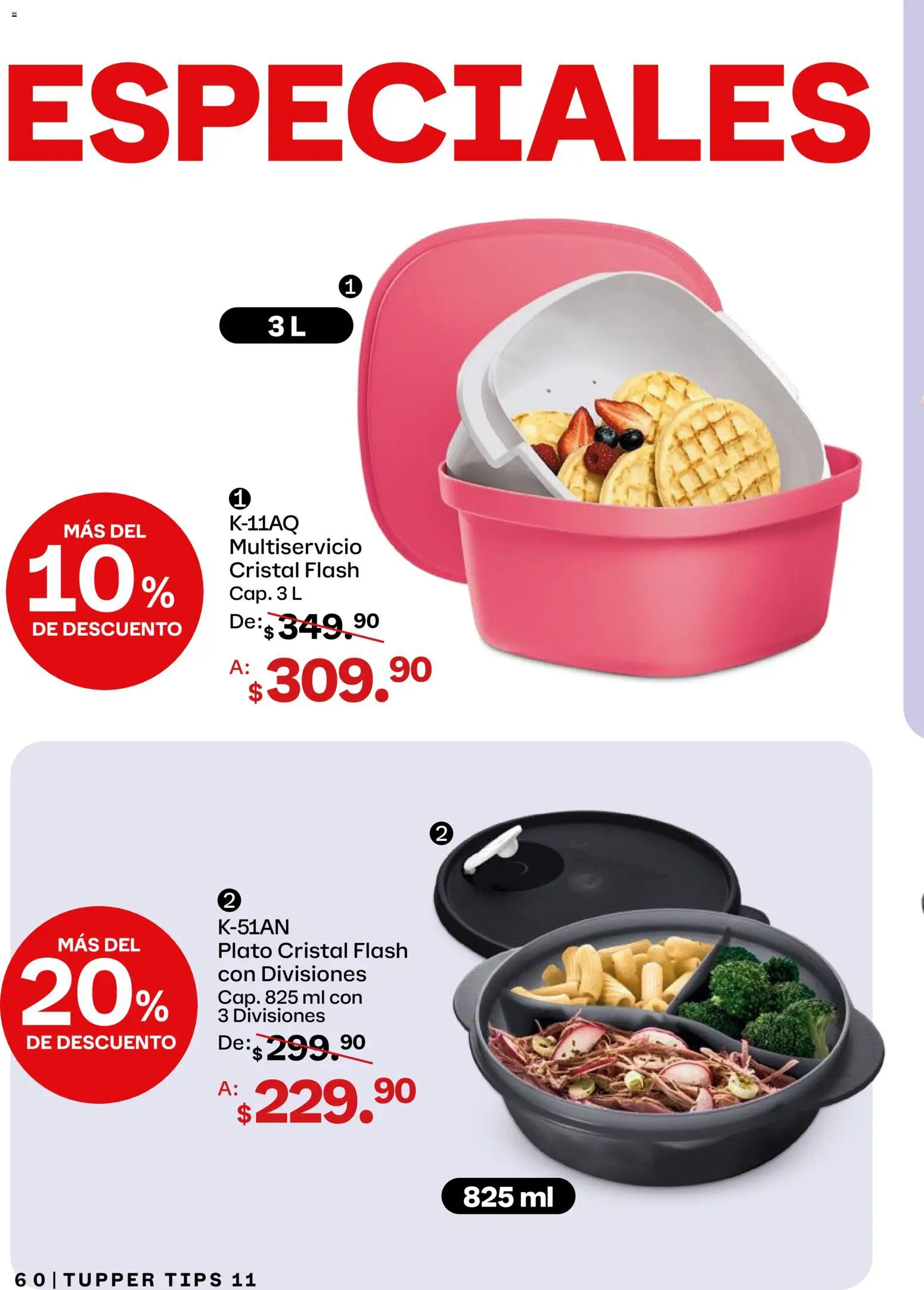 Tupperware catálogo Folleto in México