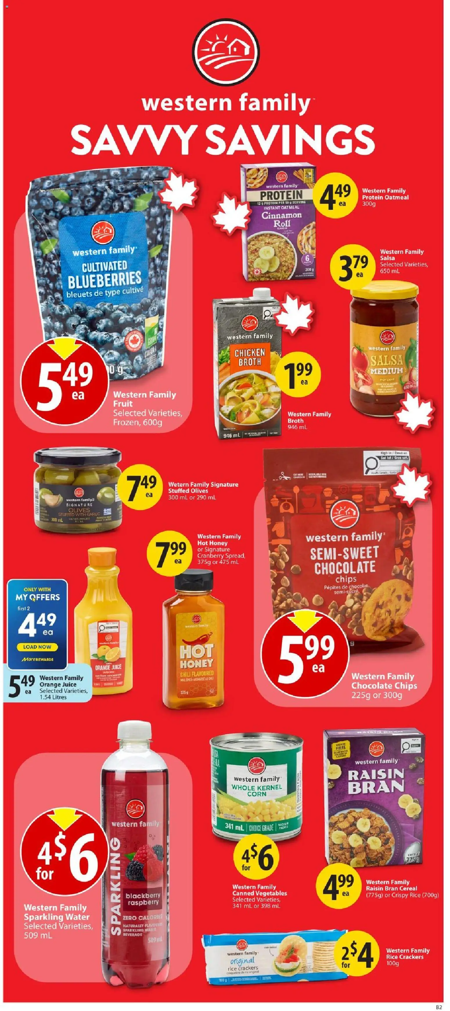 Save on foods weekly flyer / circulaire Flyer in Canada