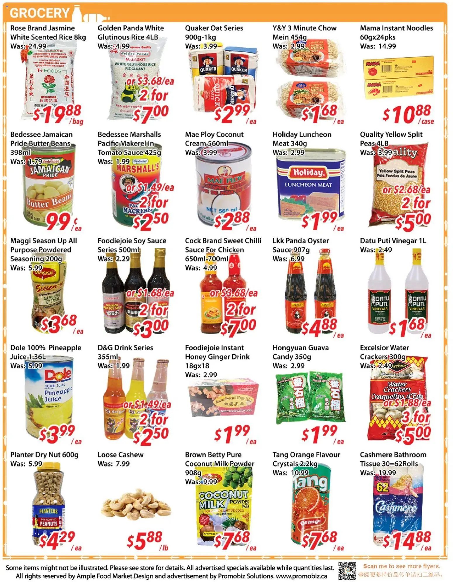 Ample Food Market Flyer from Jul 3, 2026 - Unlock Huge Savings | Canada