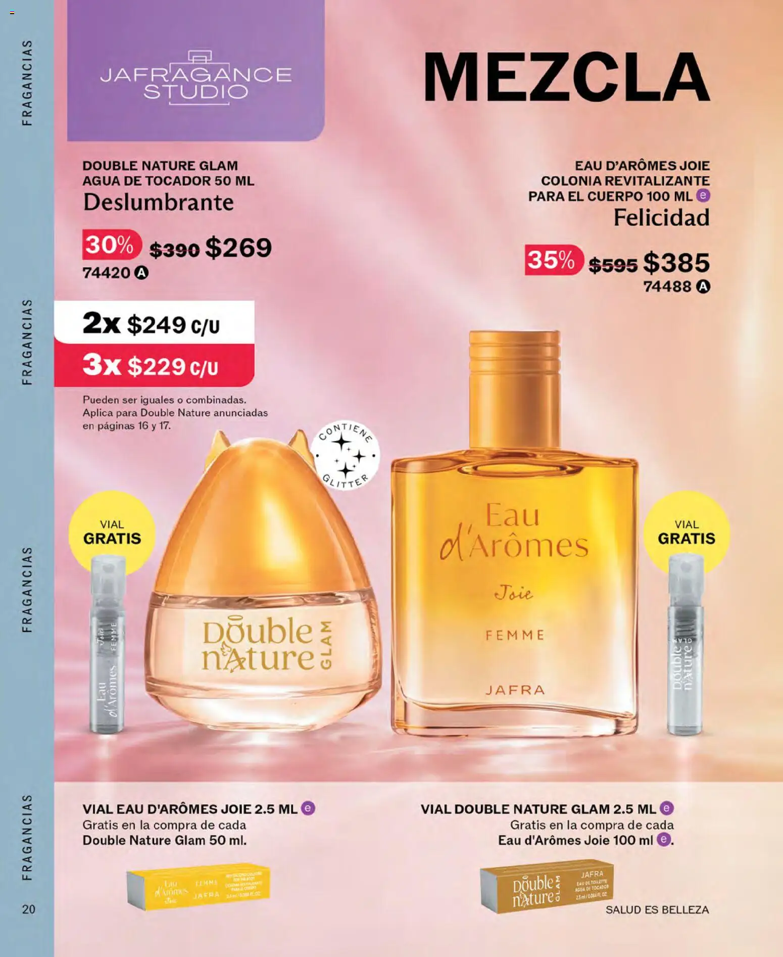 JAFRA catálogo Folleto in México
