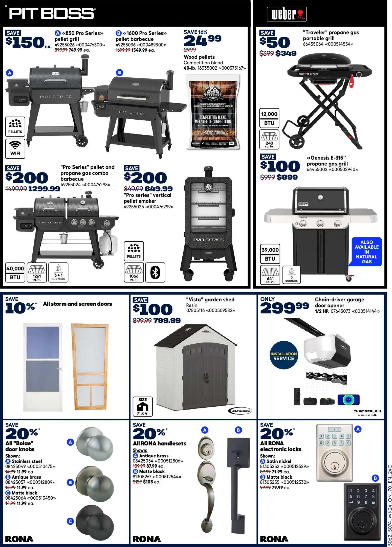 Rona Flyer from Jul 9, 2026 - Unlock Huge Savings | Canada
