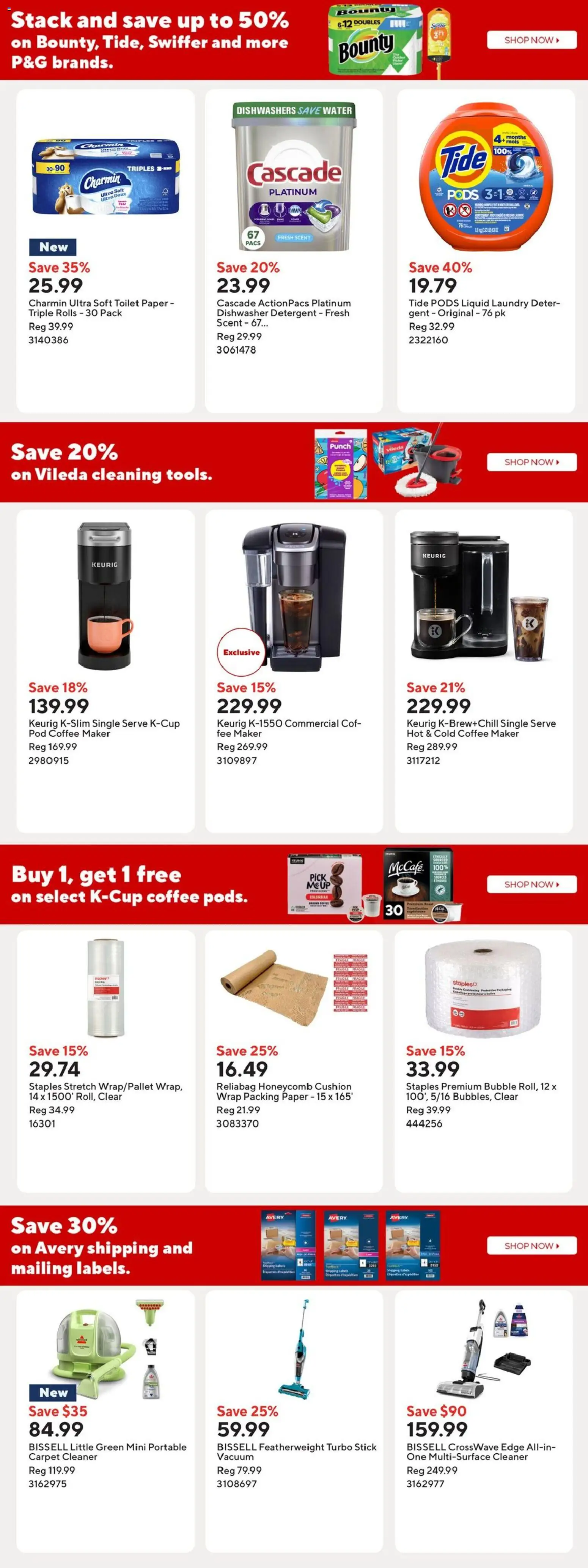 Staples weekly flyer Flyer in Canada