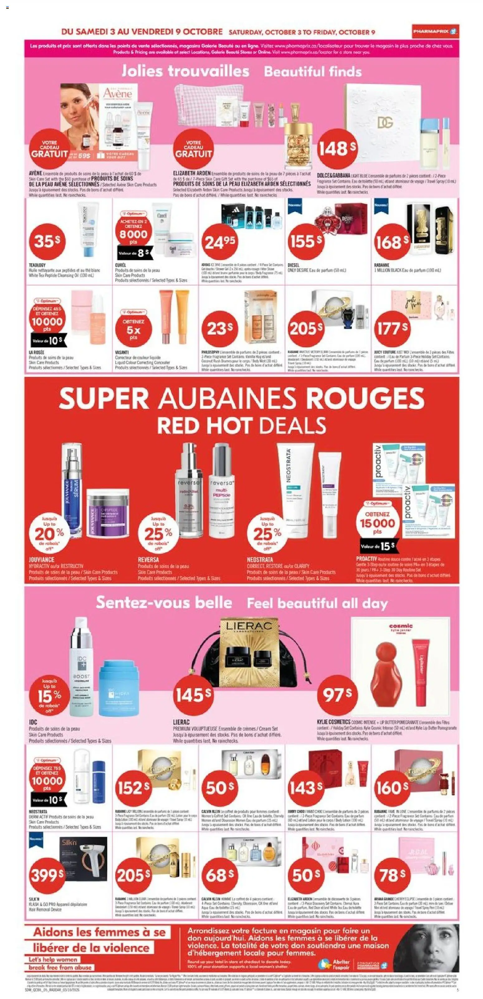 Pharmaprix weekly flyer / circulaire Flyer in Canada