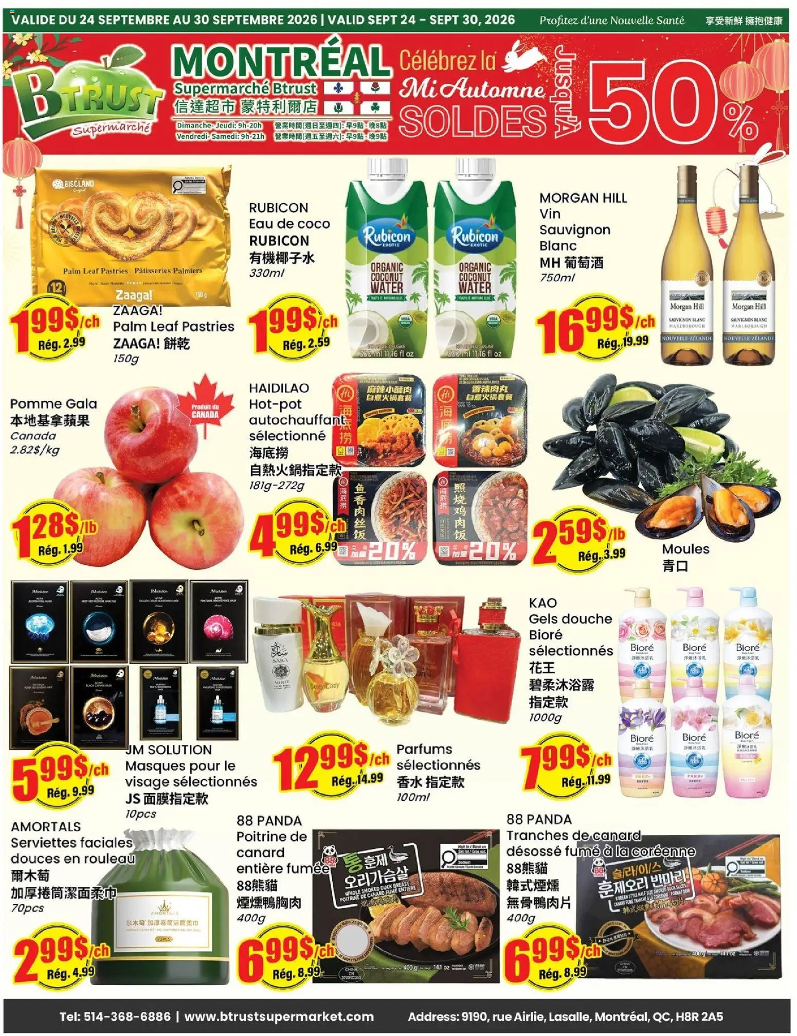 Btrust Supermarket weekly flyer / circulaire Flyer in Canada