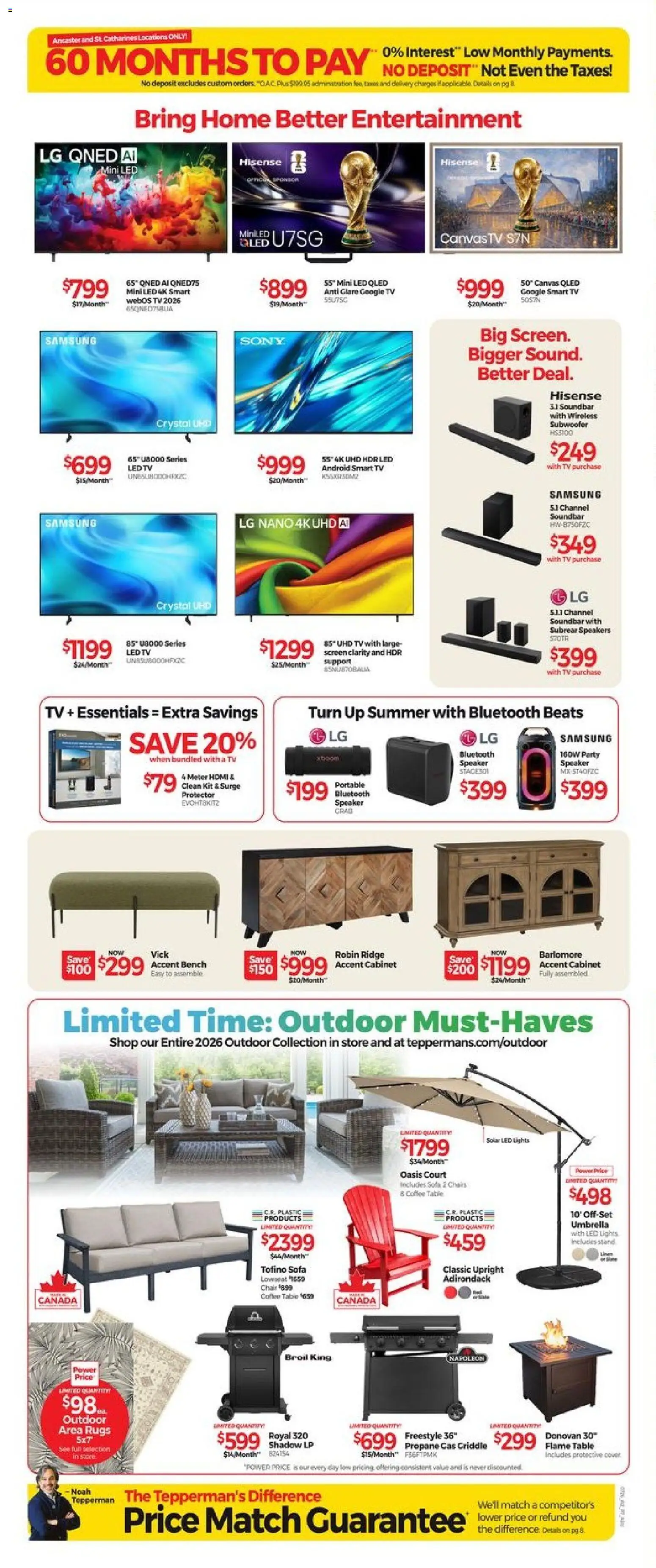 Tepperman's Flyer from Jul 10, 2026 - Unlock Huge Savings | Canada