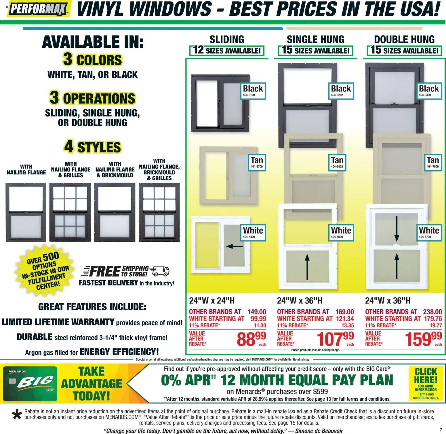 Menards Weekly Ad Weekly Ad in United States