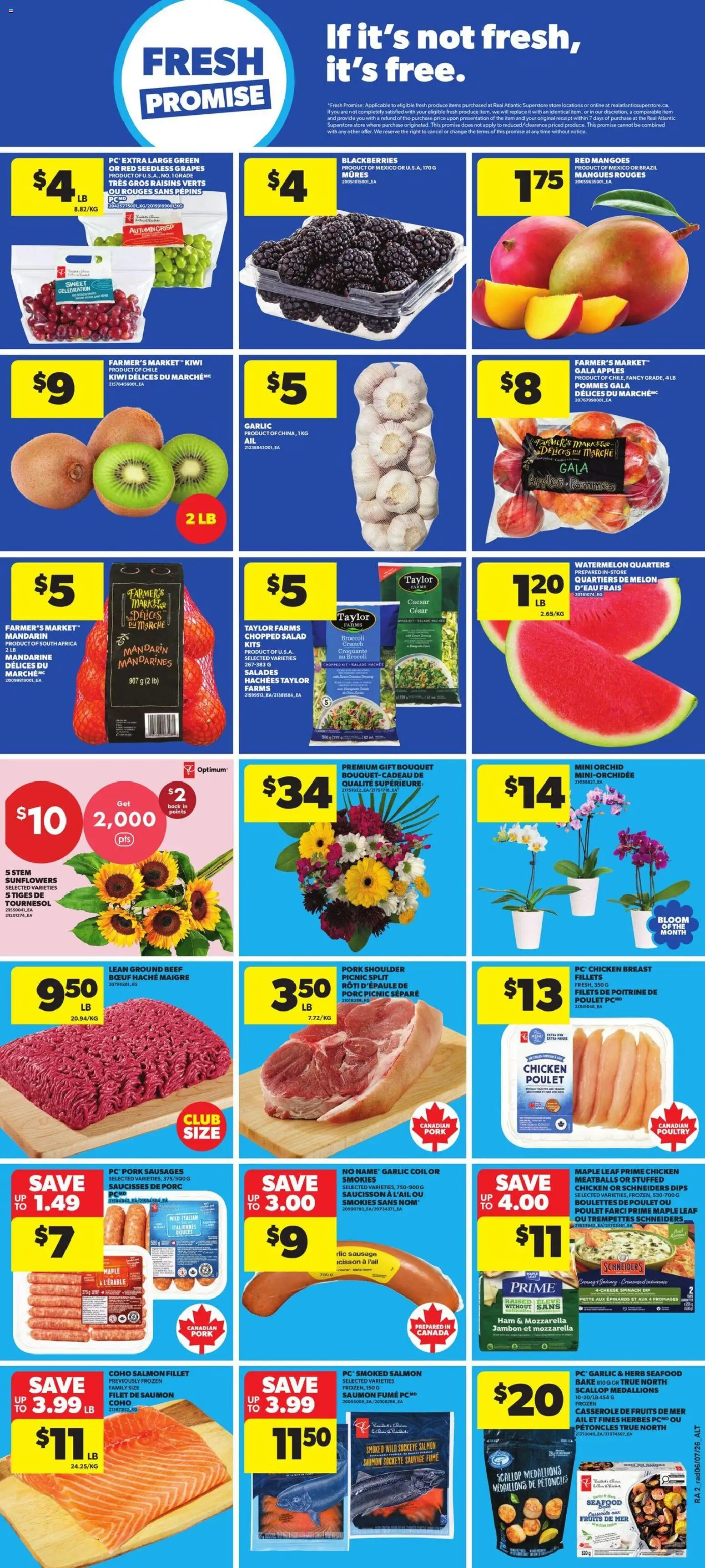 Atlantic Superstore Flyer from Jul 9, 2026 - Unlock Huge Savings | Canada