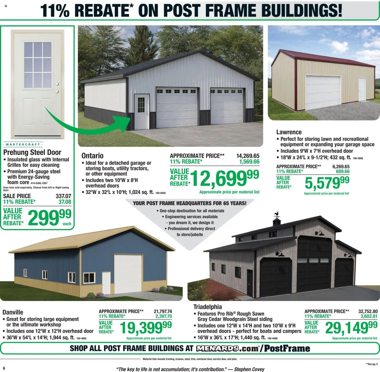 The new Menards flyer is now online. See all July offers on your mobile and save! | United States