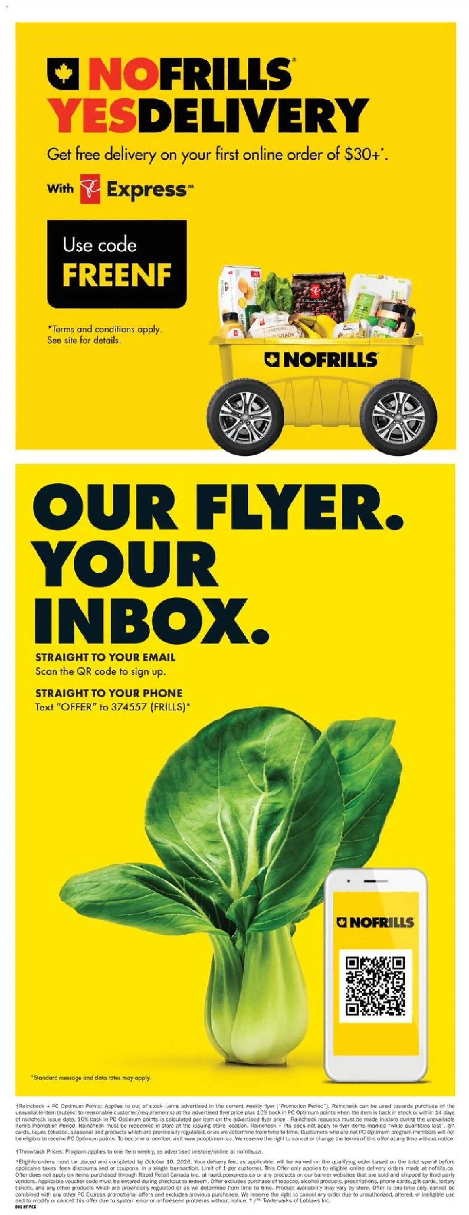 No Frills weekly flyer / circulaire Flyer in Canada