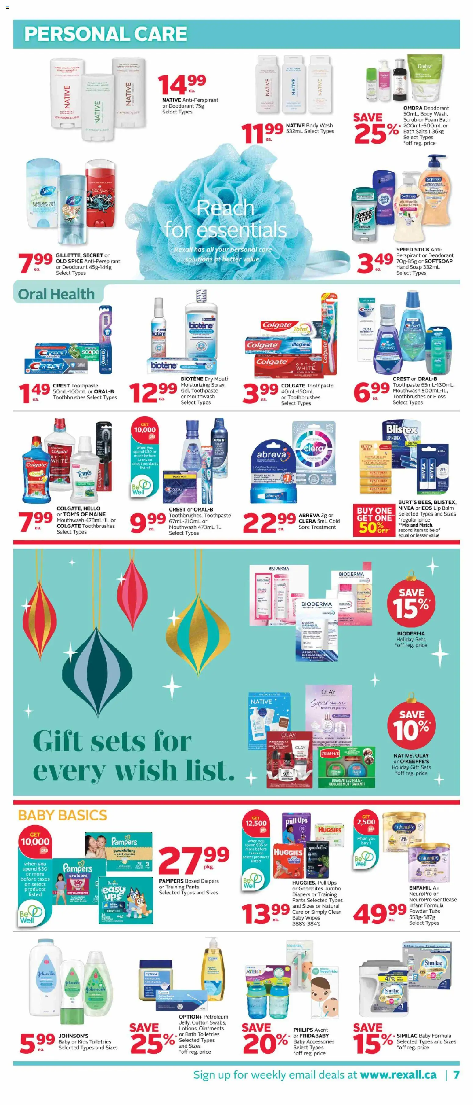 Rexall weekly flyer / circulaire Flyer in Canada