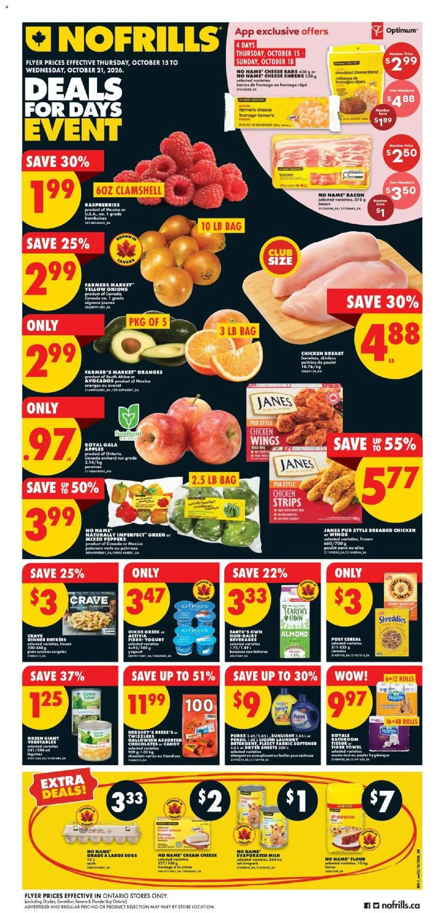 No Frills weekly flyer / circulaire Flyer in Canada