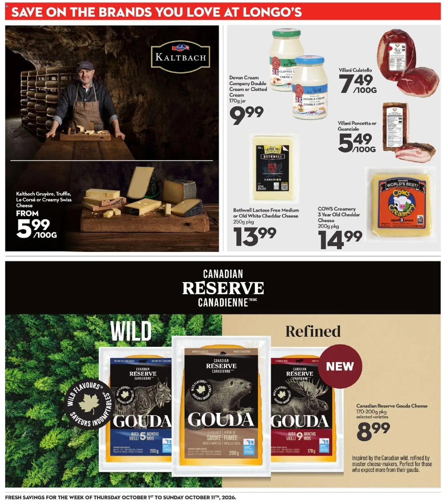 Longo`s weekly flyer / circulaire Flyer in Canada
