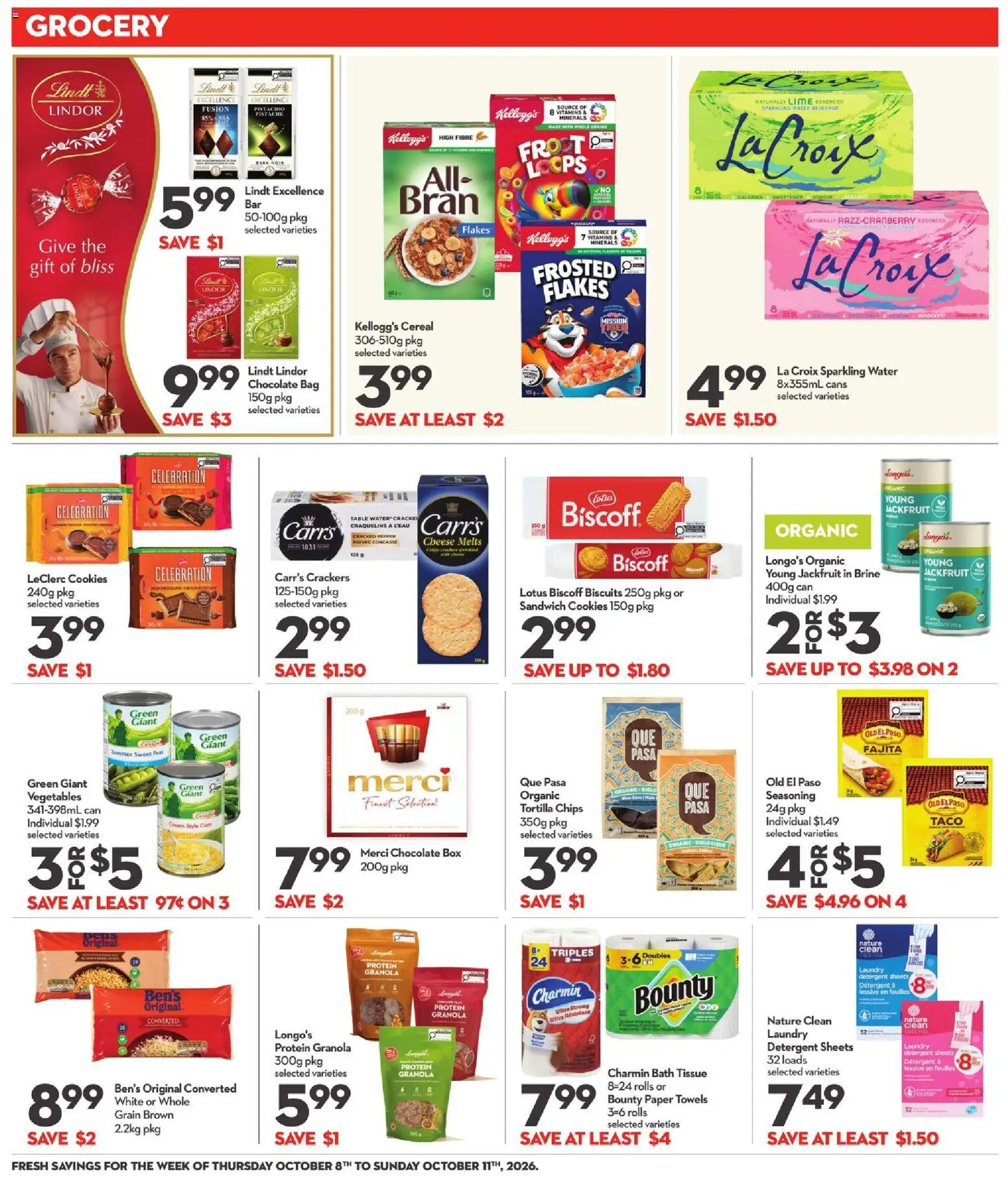Longo`s weekly flyer / circulaire Flyer in Canada
