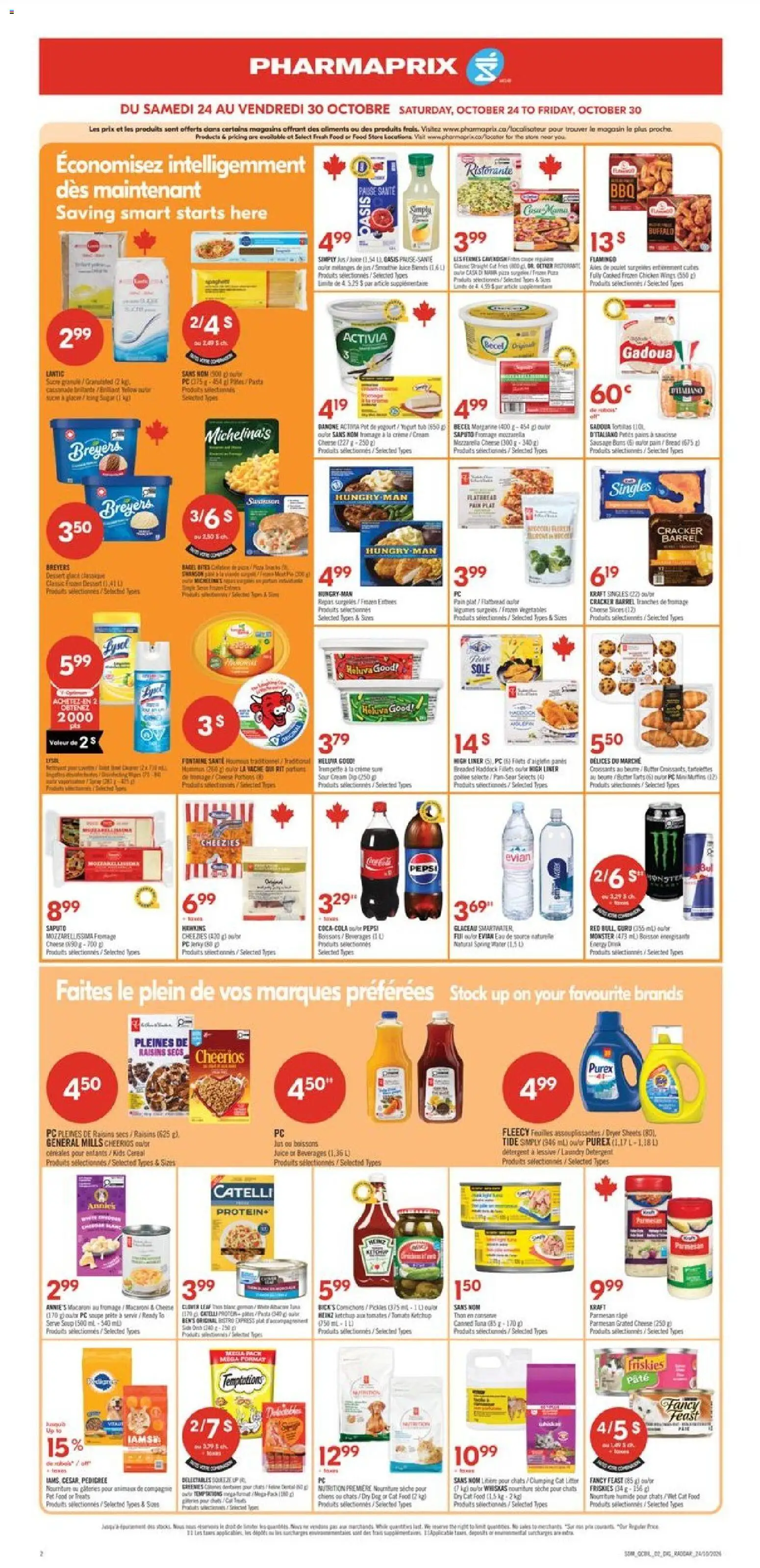Pharmaprix weekly flyer / circulaire Flyer in Canada
