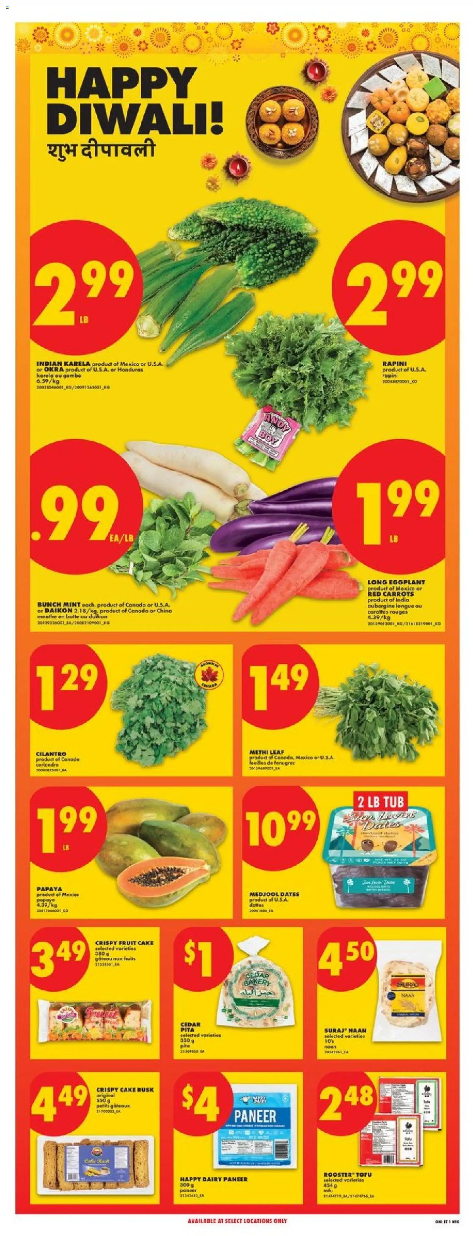 No Frills weekly flyer / circulaire Flyer in Canada