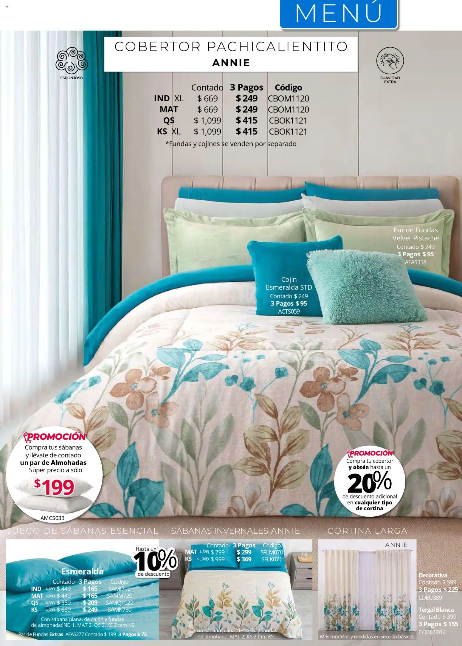 ¡El último » catálogo de Colchas Concord para Julio « está aquí! Descubre las SUPER OFERTAS. | México