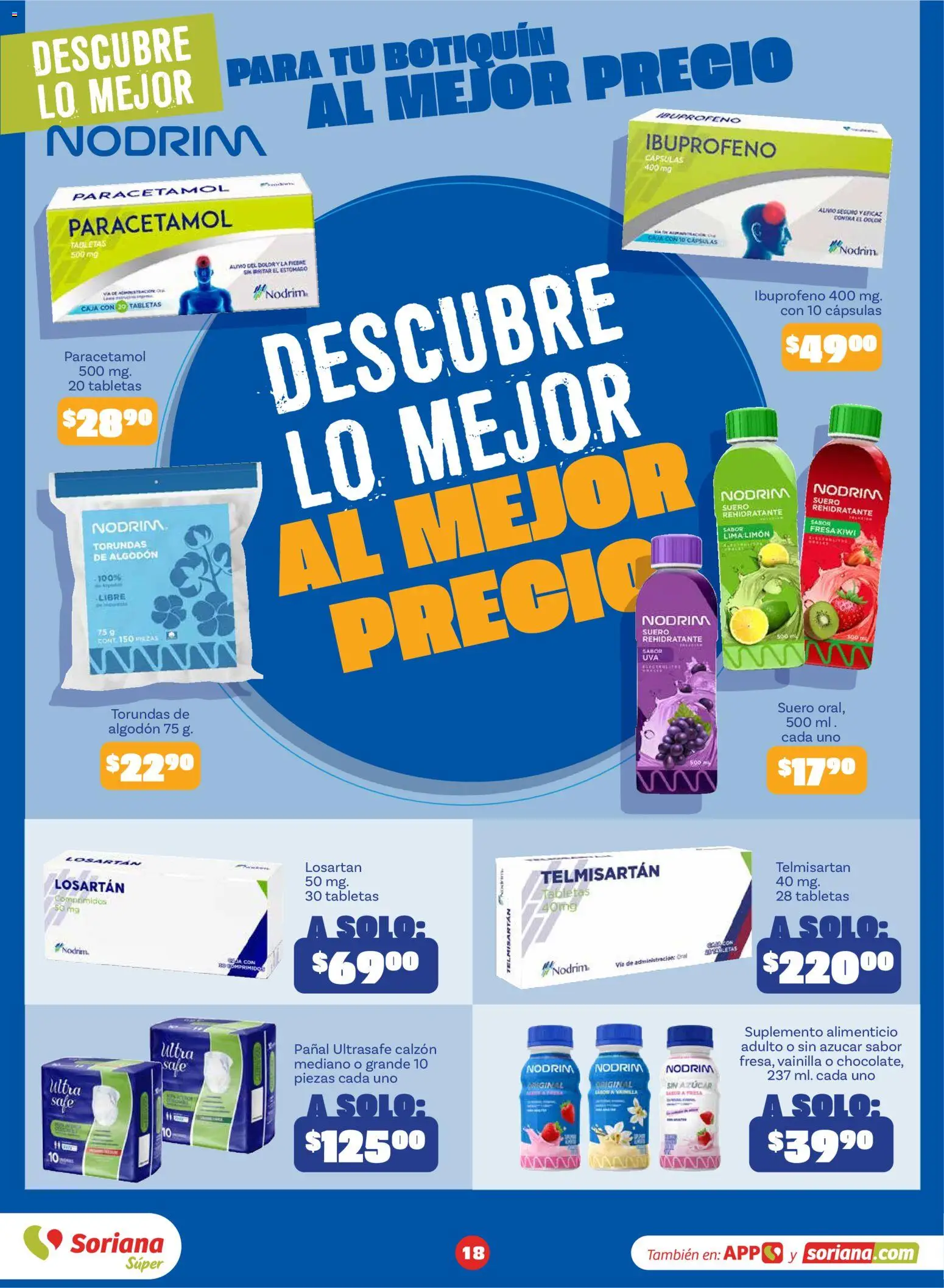 Soriana Descubre lo mejor al mejor precio Súper Nacional Folleto in México
