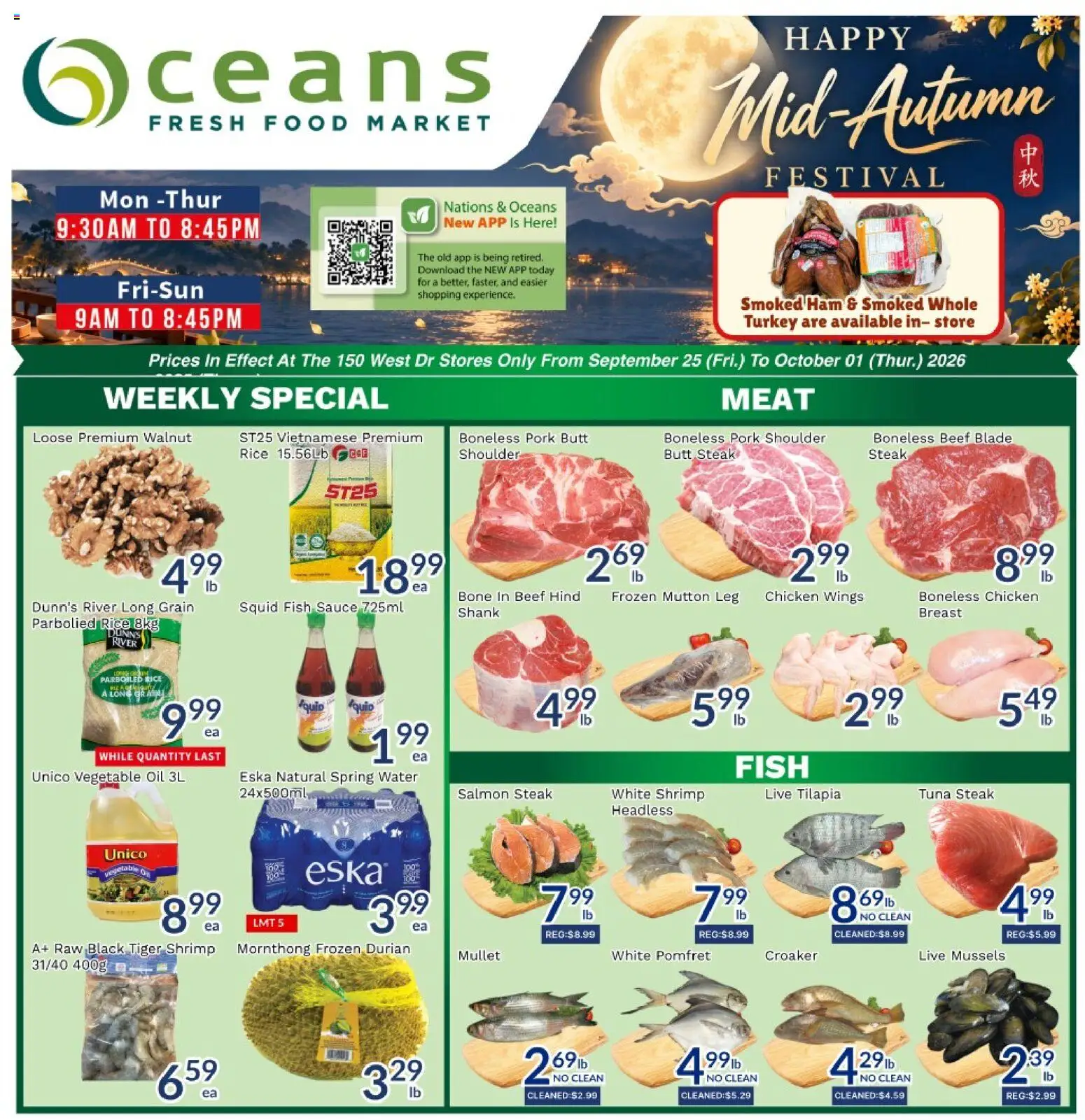 Oceans weekly flyer / circulaire Flyer in Canada