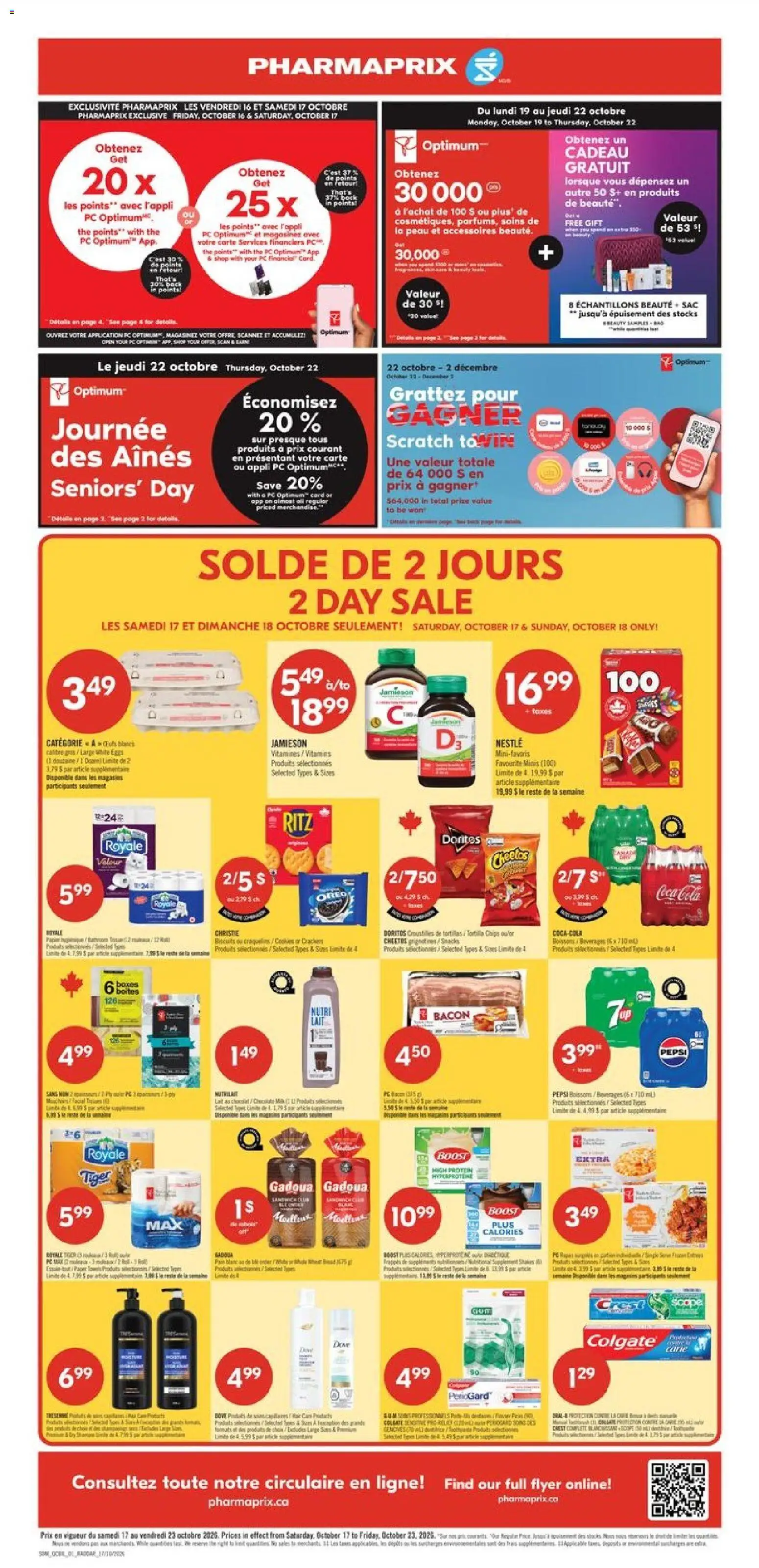 Pharmaprix weekly flyer / circulaire Flyer in Canada