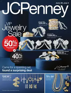  JCPenney VIP Jewelry Sale